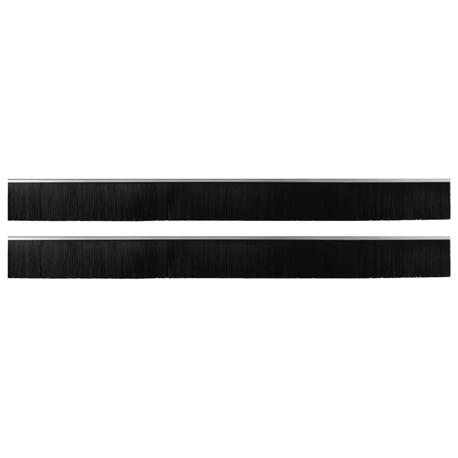Itsekiinnittyvät Oven Harjatiivisteet 2 Pcs Hopea 100 Cm