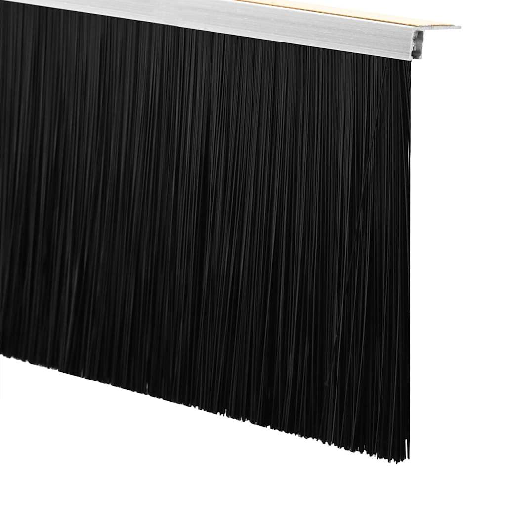 Itsekiinnittyvät Oven Harjatiivisteet 6 Pcs Hopea 100 Cm