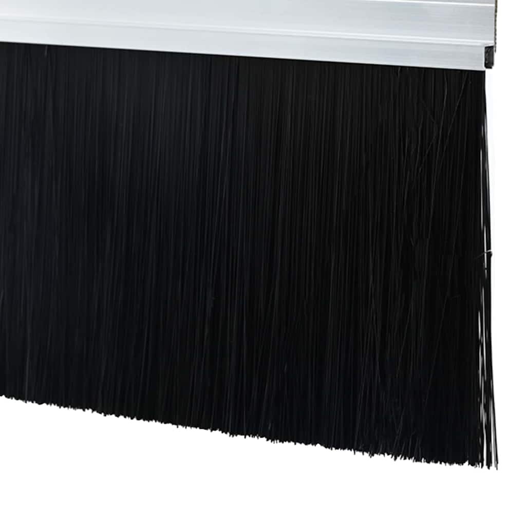 Kierteellinen Oven Harjasulku 2 Pcs Hopea 100 Cm Alumiiniseos