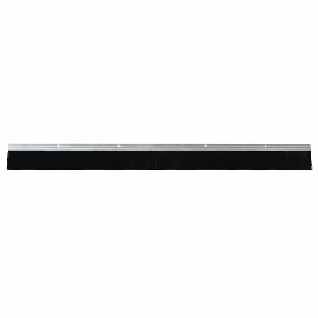 Kierteellinen Oven Harjasulku 2 Pcs Hopea 100 Cm Alumiiniseos