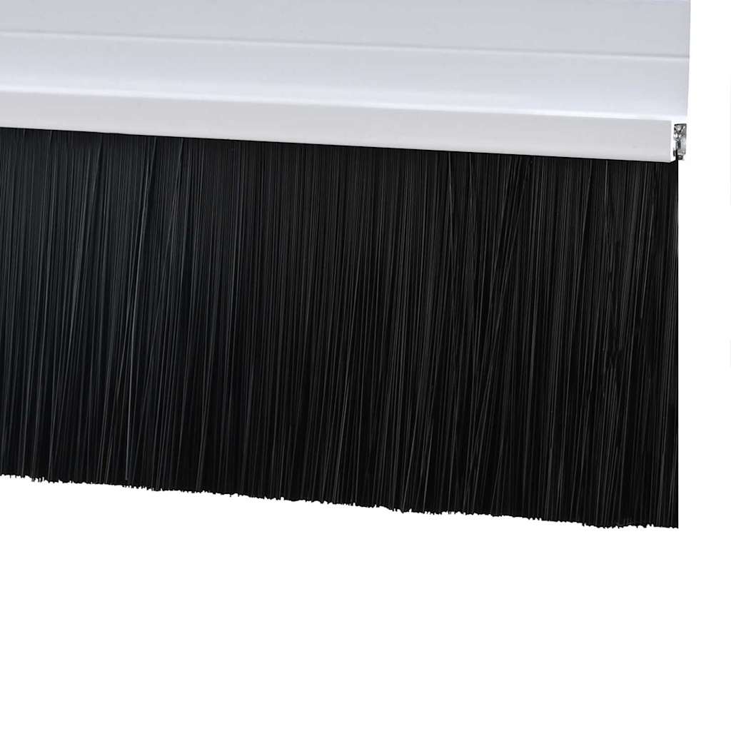 Itsekiinnittyvät Oven Harjatiivisteet 2 Pcs Valkoinen 100 Cm