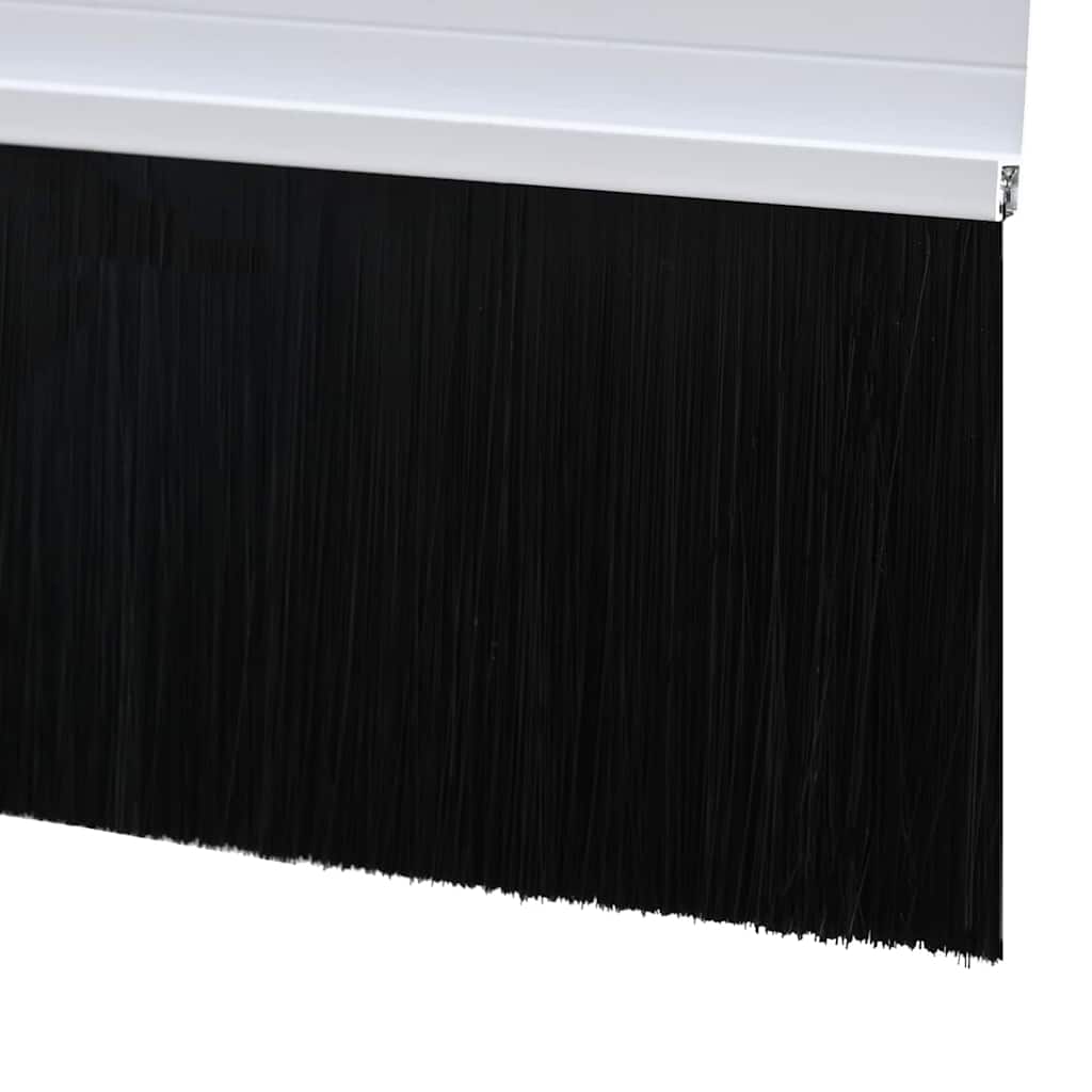 Itsekiinnittyvät Oven Harjatiivisteet 2 Pcs Valkoinen 100 Cm
