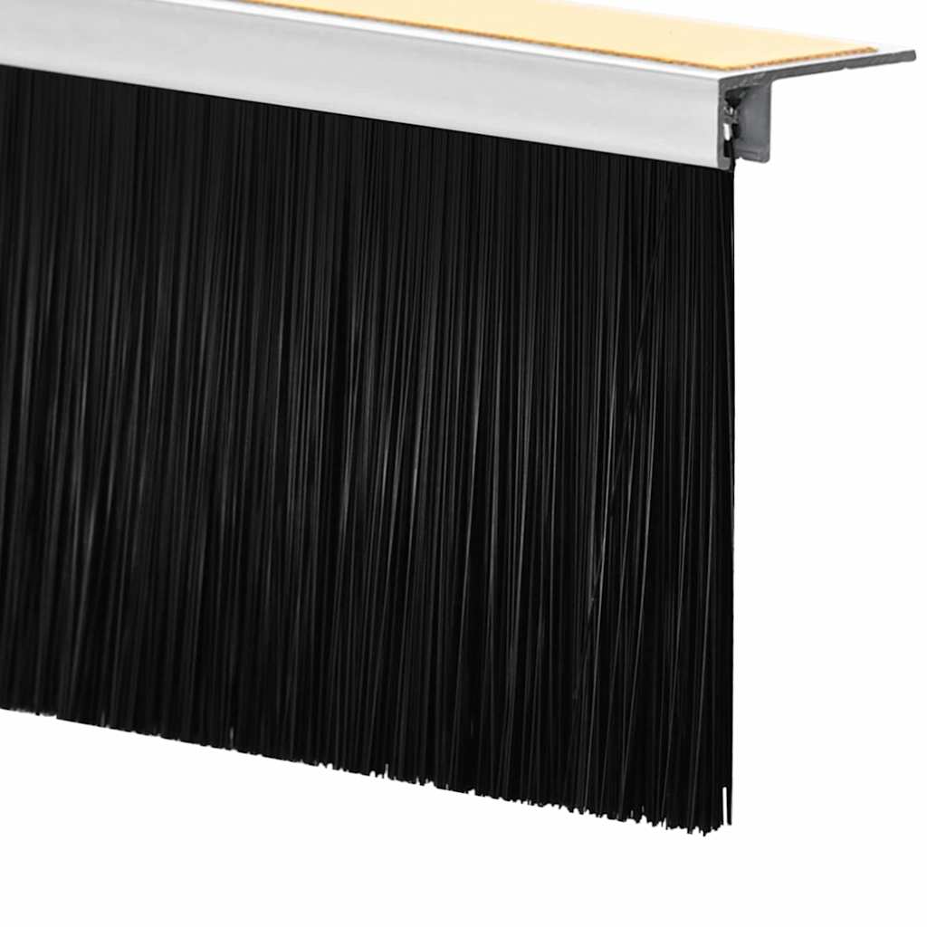 Itsekiinnittyvät Oven Harjatiivisteet 12 Pcs Valkoinen 100 Cm