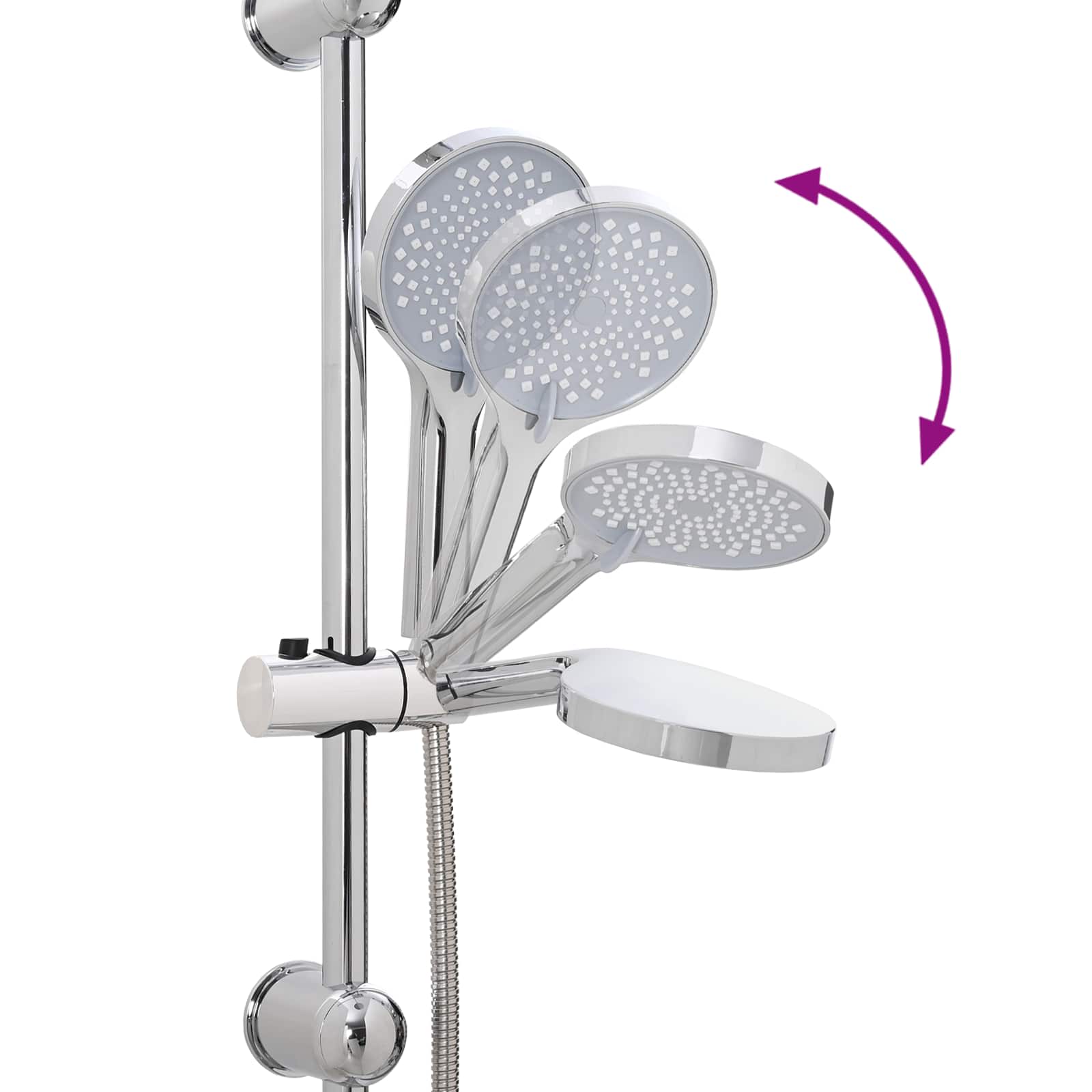 Suihkupumppu Hopea 47 X 20 X 95 Cm Ruostumaton Teräs