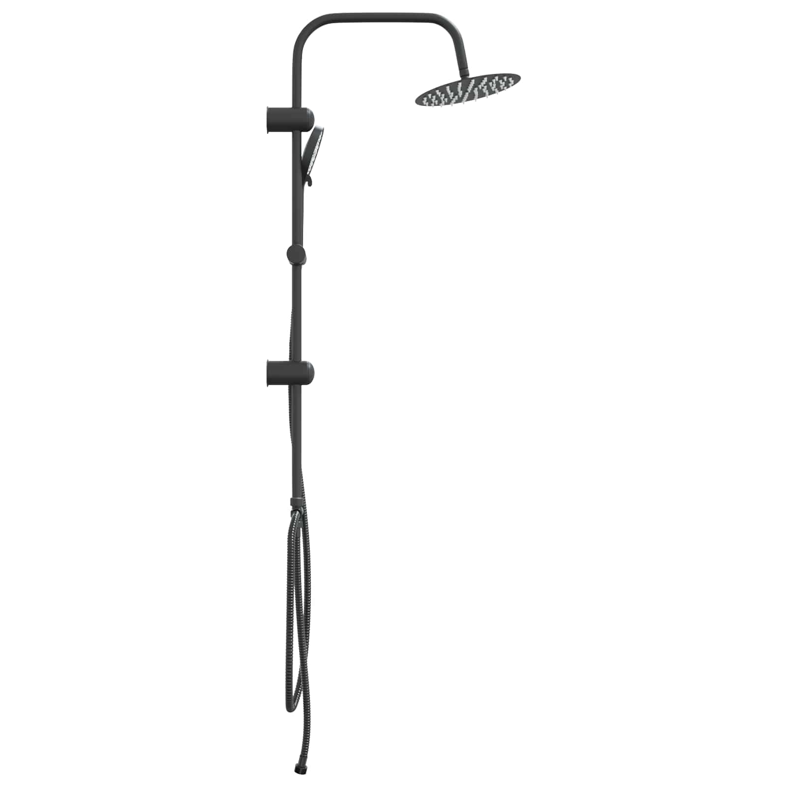 Suihkupumppu Musta 47 X 20 X 95 Cm Ruostumaton Teräs