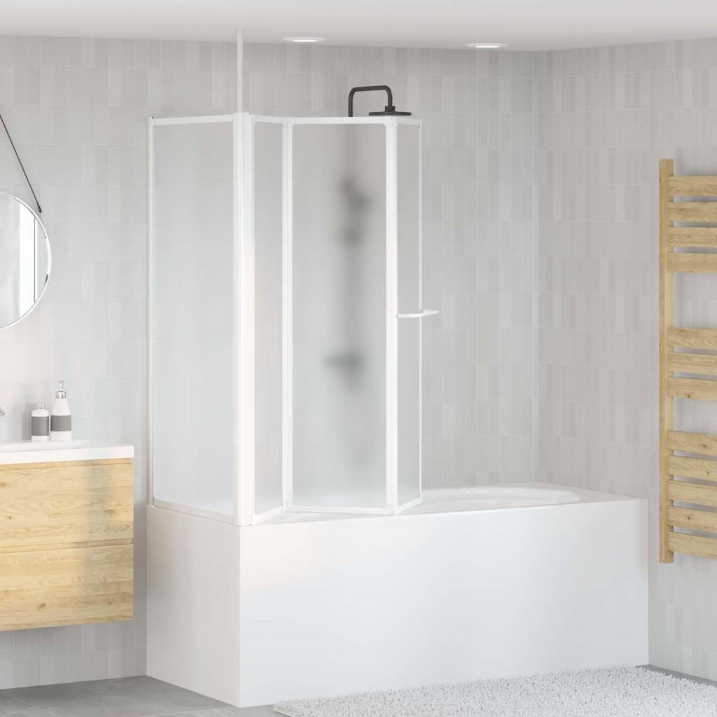 Kylpyhuoneen Suihkuverho Huurrettu 120 X 70 X 137 Cm Alumiini