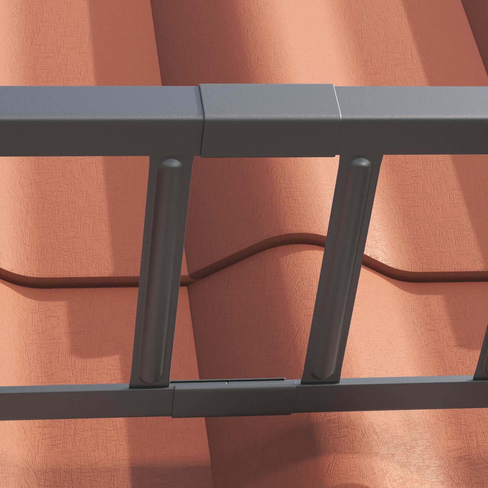 Katto Lumivahti Antrasiitti 1200 X 2,5 X 20 Cm Teräs