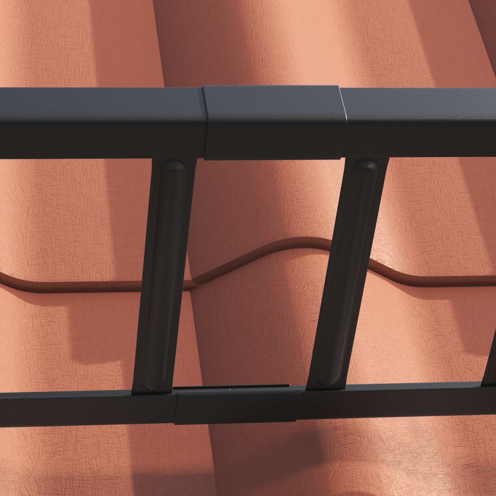 Katto Lumivahti Musta 600 X 2,5 X 20 Cm Teräs