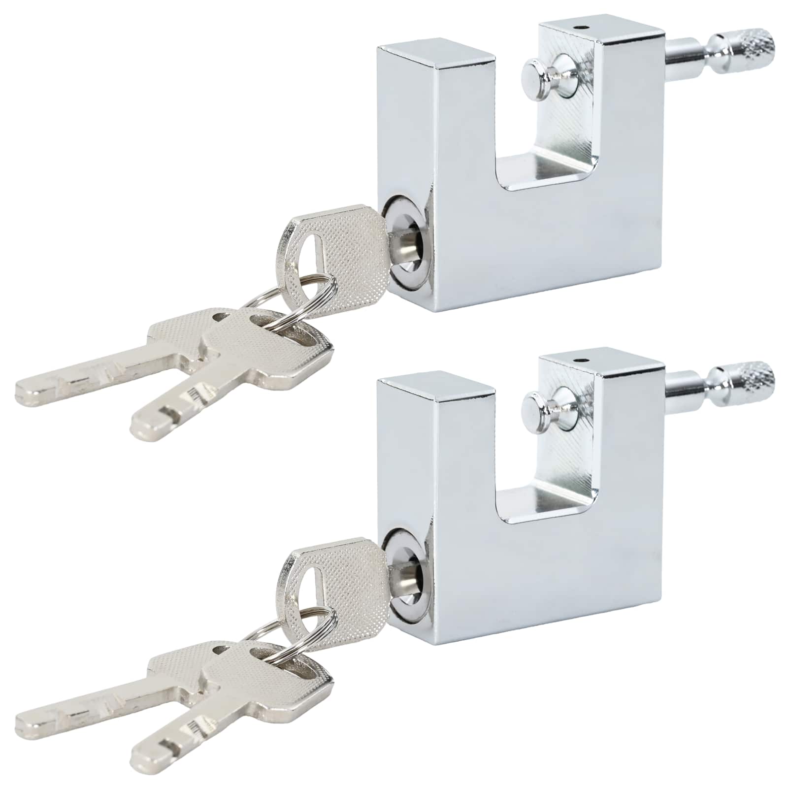 Riippulukko 2 Pcs Hopea Teräs