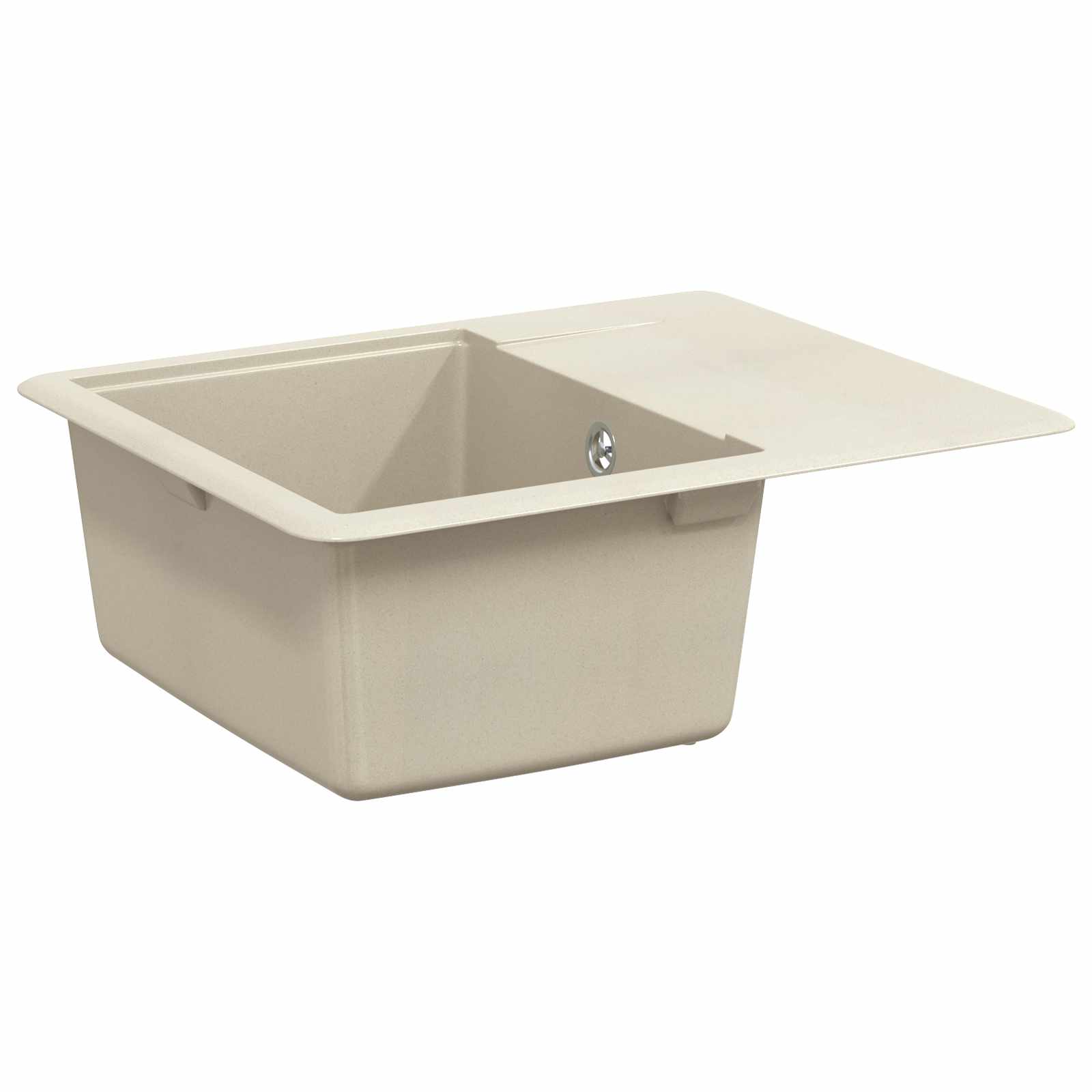 Allas Beige 560 X 460 Mm 80% Kvartsia Ja 20% Hartsia