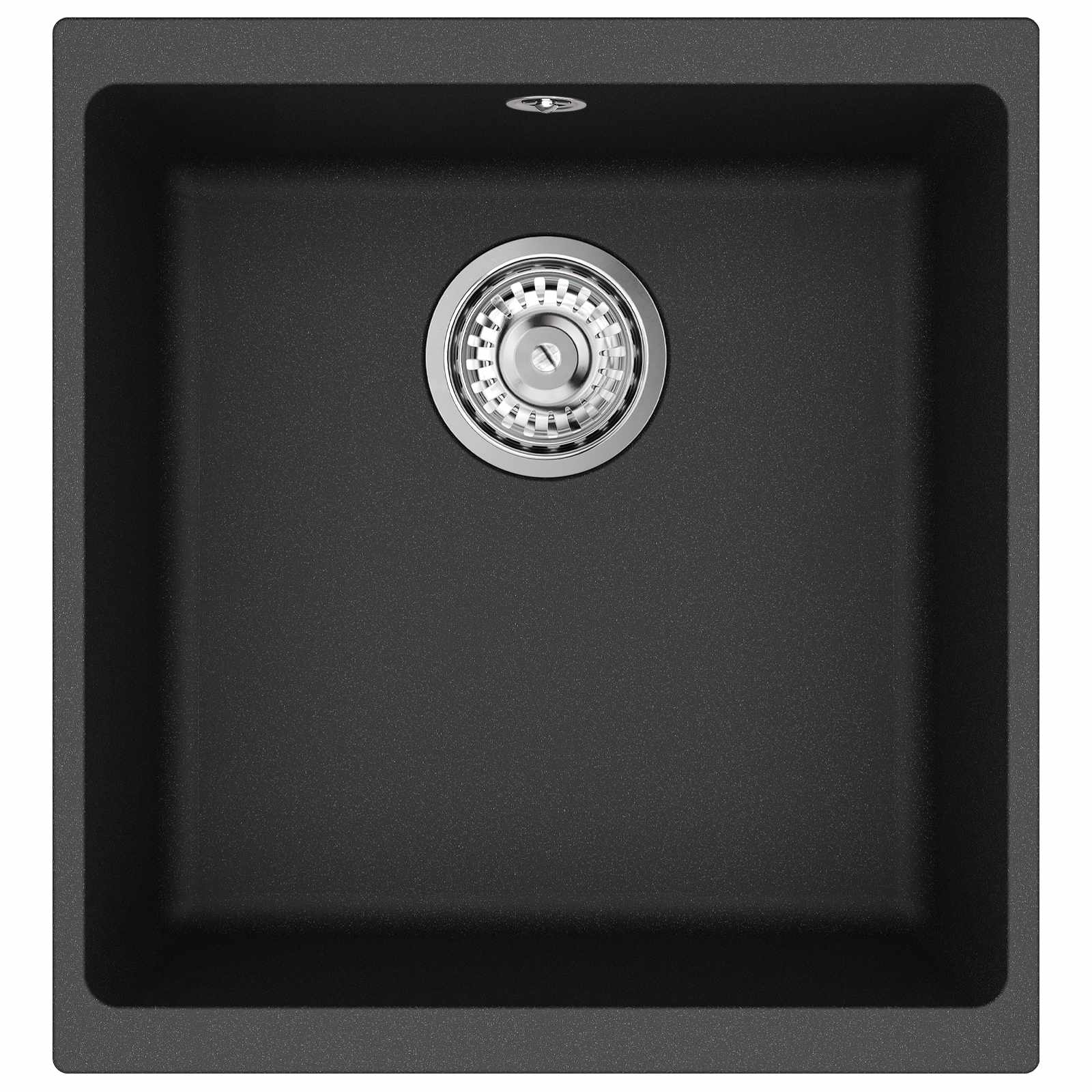 Allas Musta 430 X 460 Mm 80% Kvartsia Ja 20% Hartsia