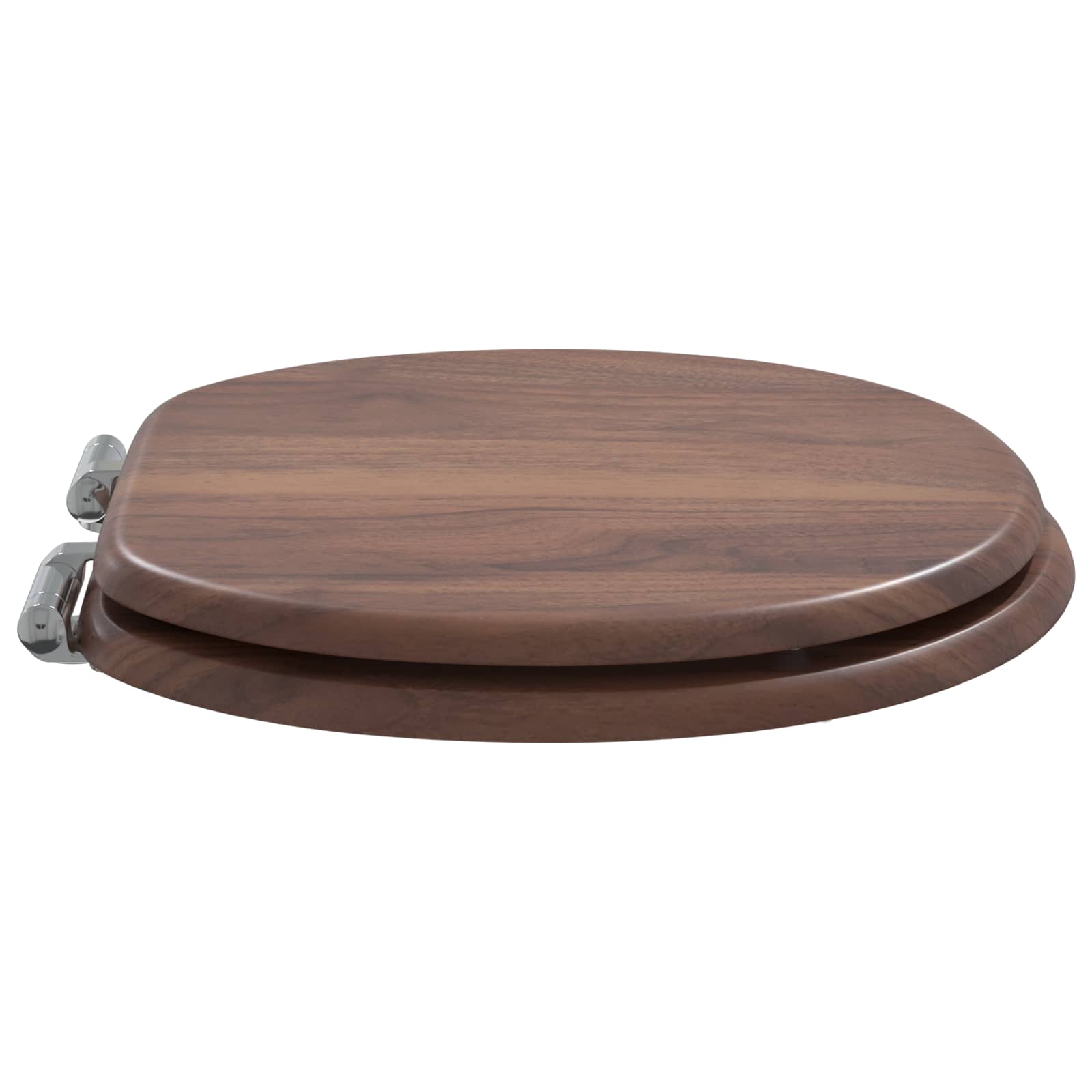 Pehmoviimeinen Wc-Istuin Ruskea 44 X 38 Cm Mdf-Levy