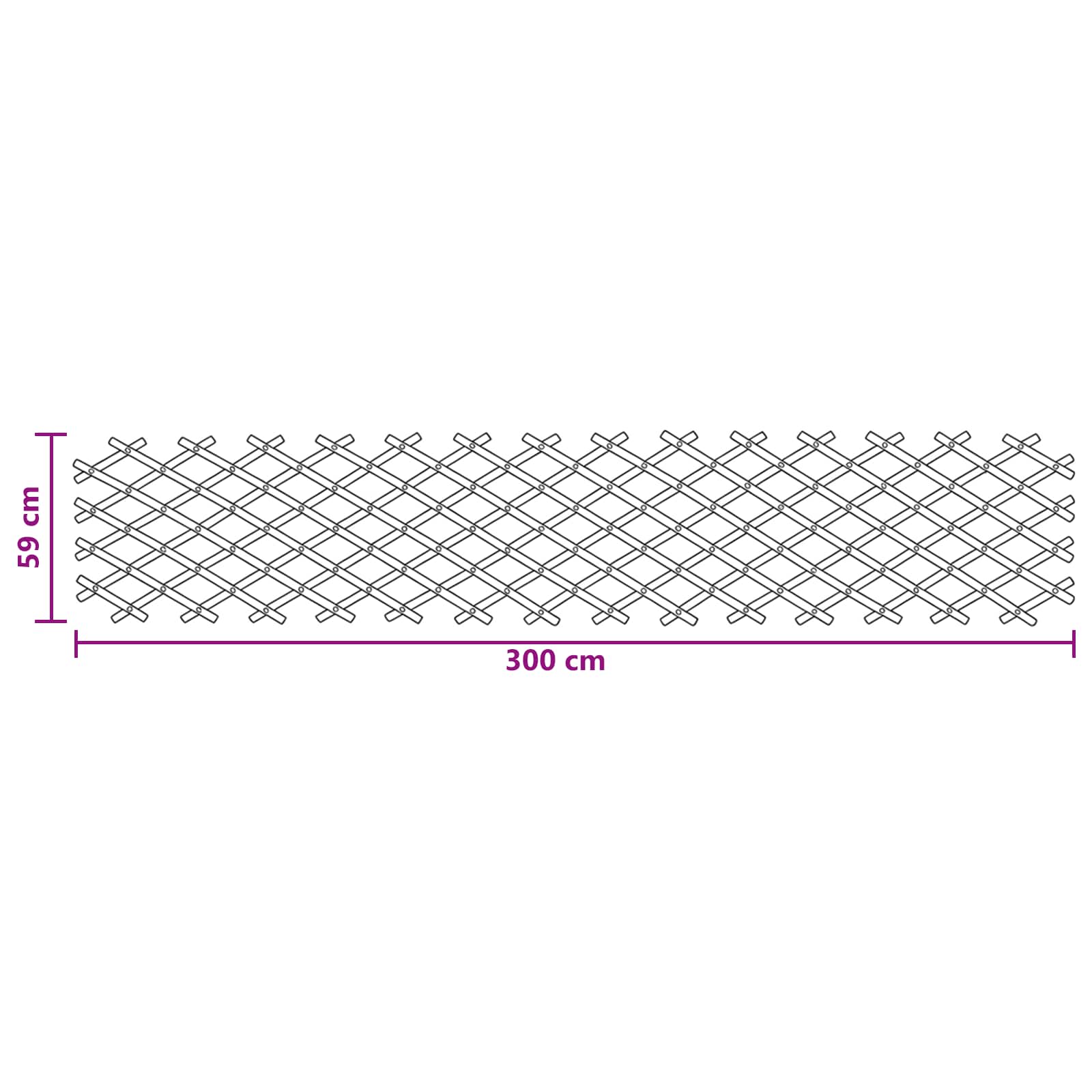 Laajennettava Ristikkokaihtin 2 Pcs Vaaleanruskea 100 X 105 Cm