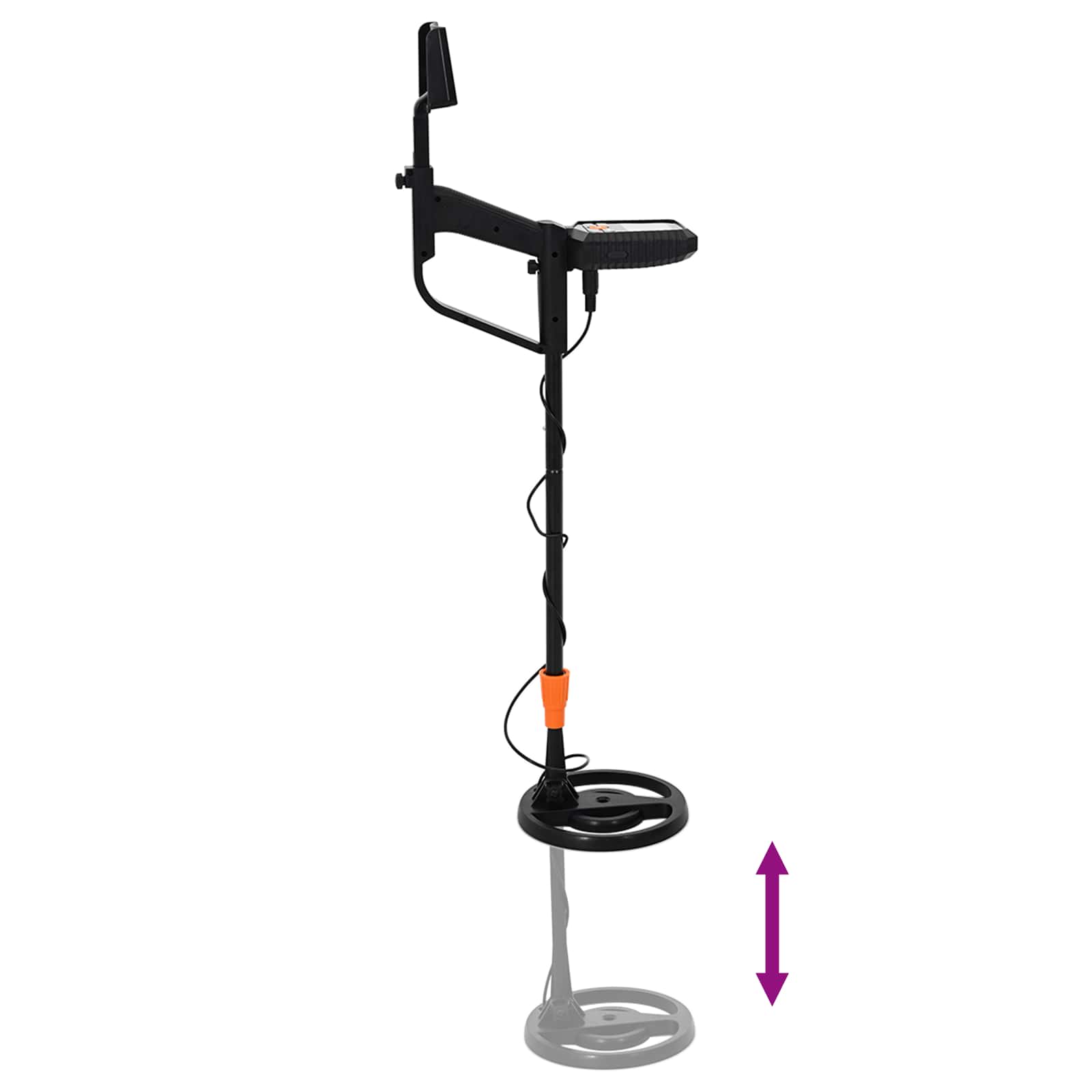 Lcd-Näytöllä Varustettu Metallinpaljastin 3 Mallia 19 Cm Kelalla