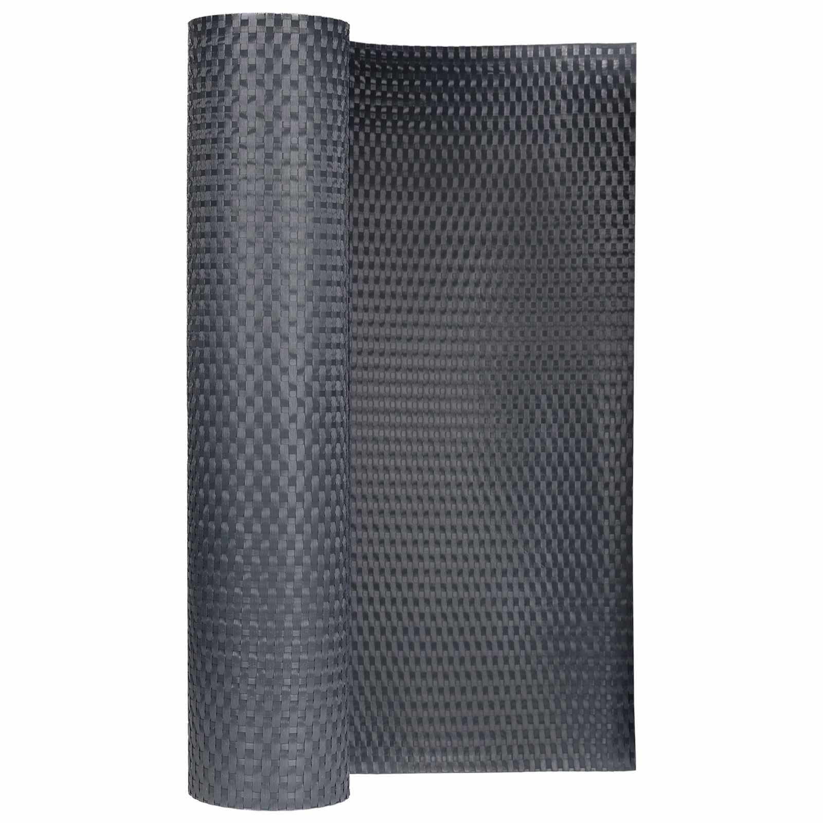 Parvekkeen Verho Tummanharmaa 400 X 100 Cm Polyrottinki