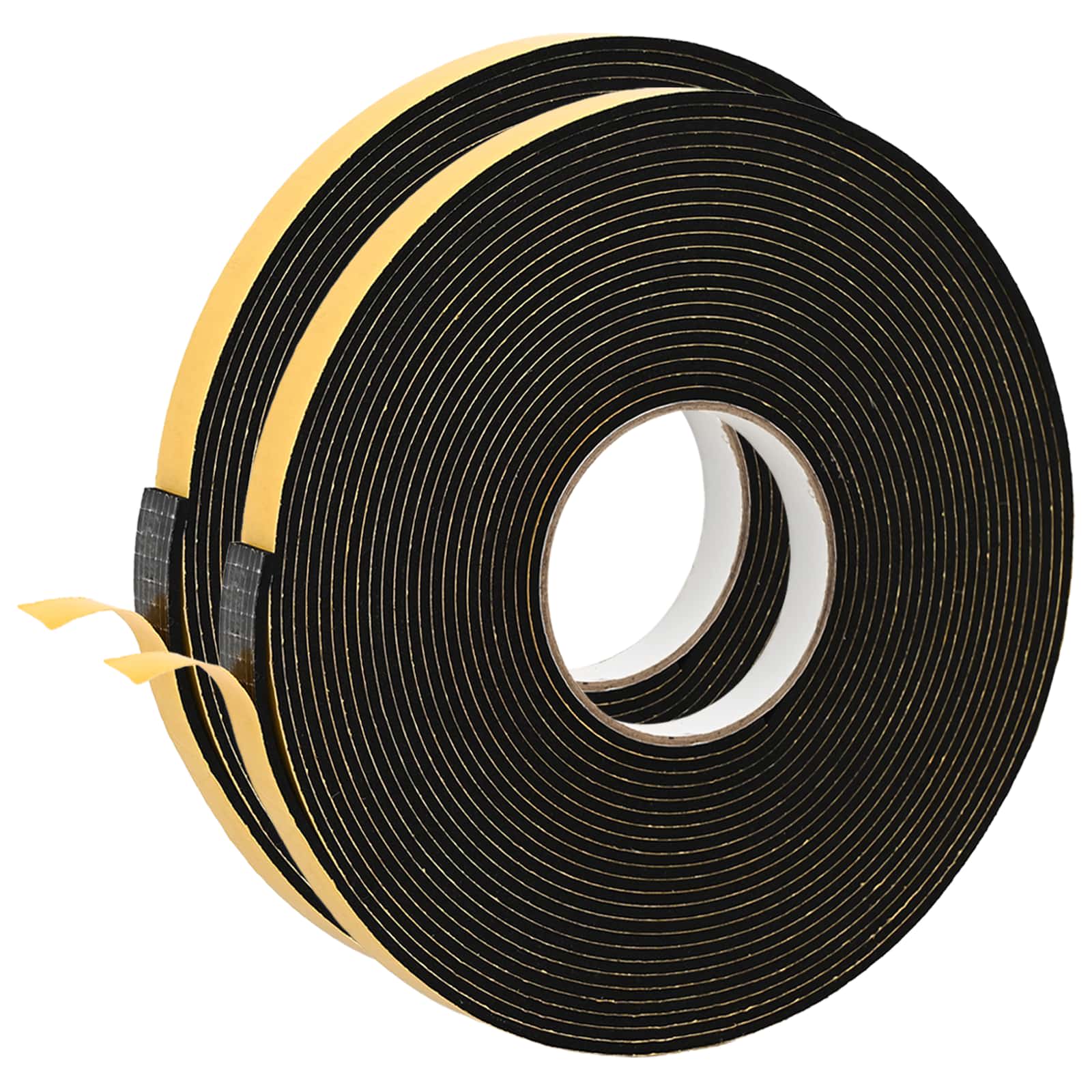 Itsekiinnittyvä Vaahtoteippi 2 Pcs Musta 10Mm X 10M Cr-Vahto