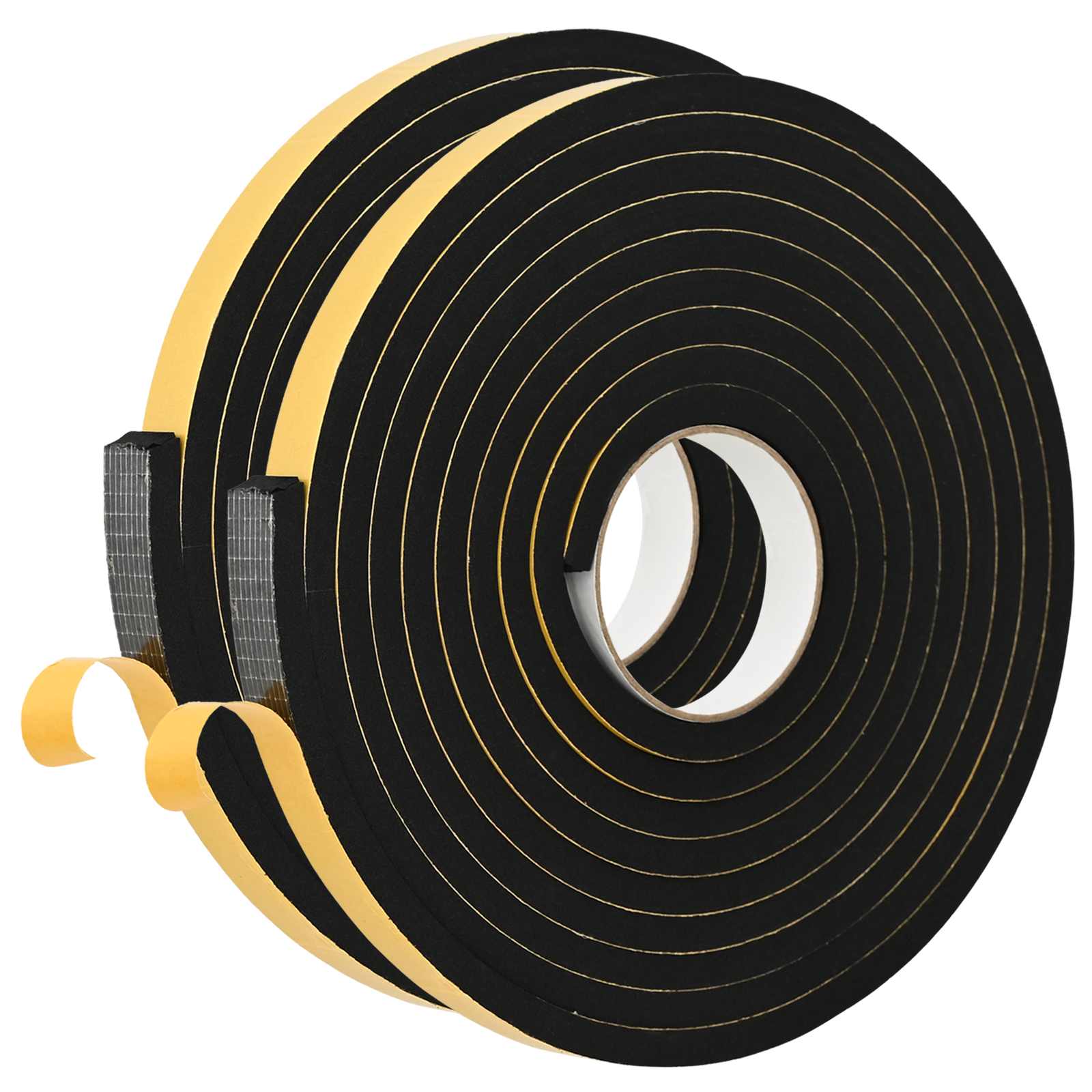 Itsekiinnittyvä Vaahtoteippi 2 Pcs Musta 20Mm X 5M Cr-Vahto
