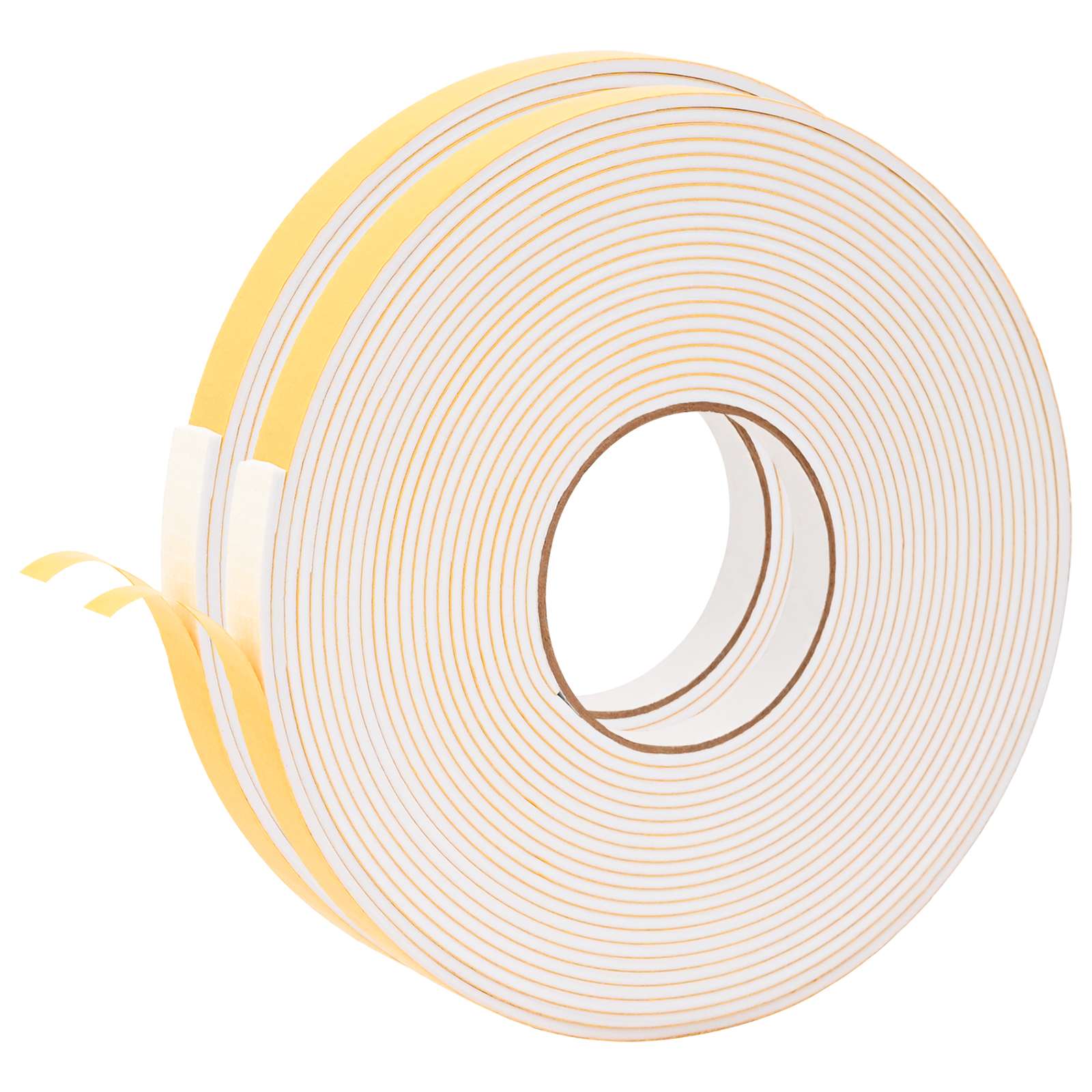 Itsekiinnittyvä Vaahtoteippi 2 Pcs Valkoinen 15Mm X 10M