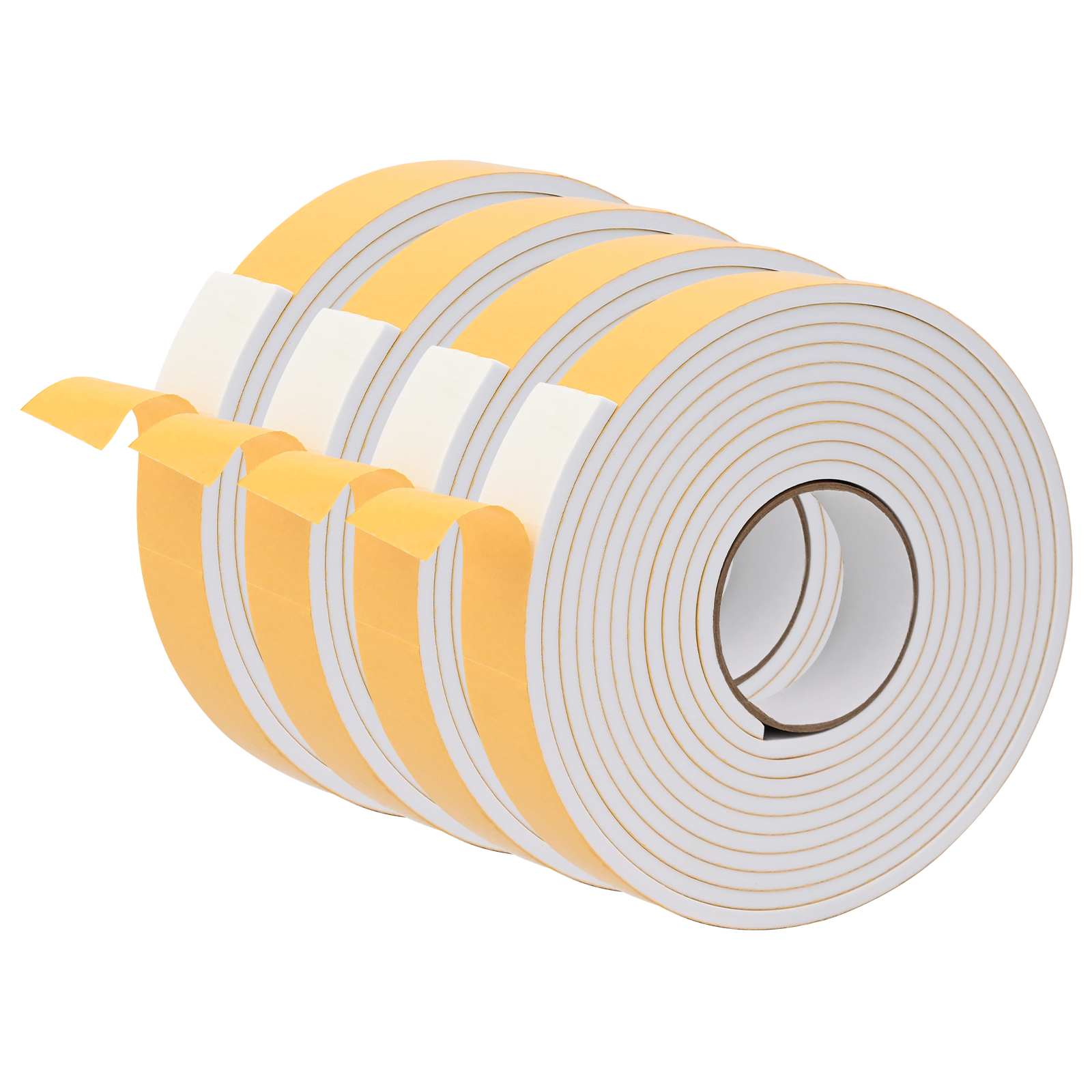 Itsekiinnittyvä Vaahtoteippi 4 Pcs Valkoinen 40Mm X 5M Cr-Vahto