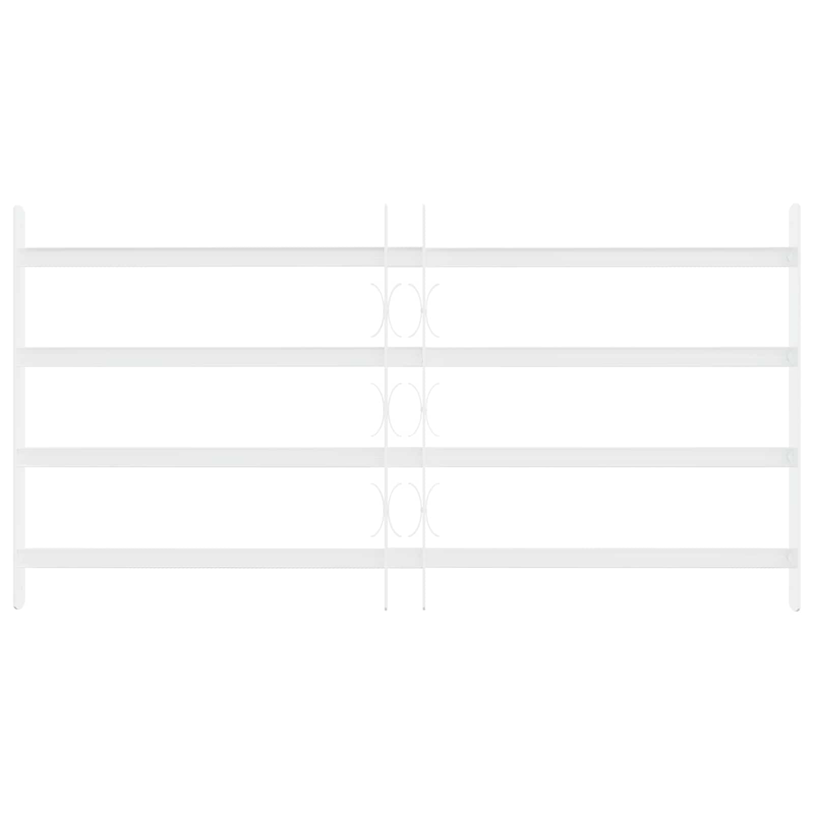 Turvaverkko Ikkunoille, Jossa On 4 Poikkipalkkia 63-114 Cm