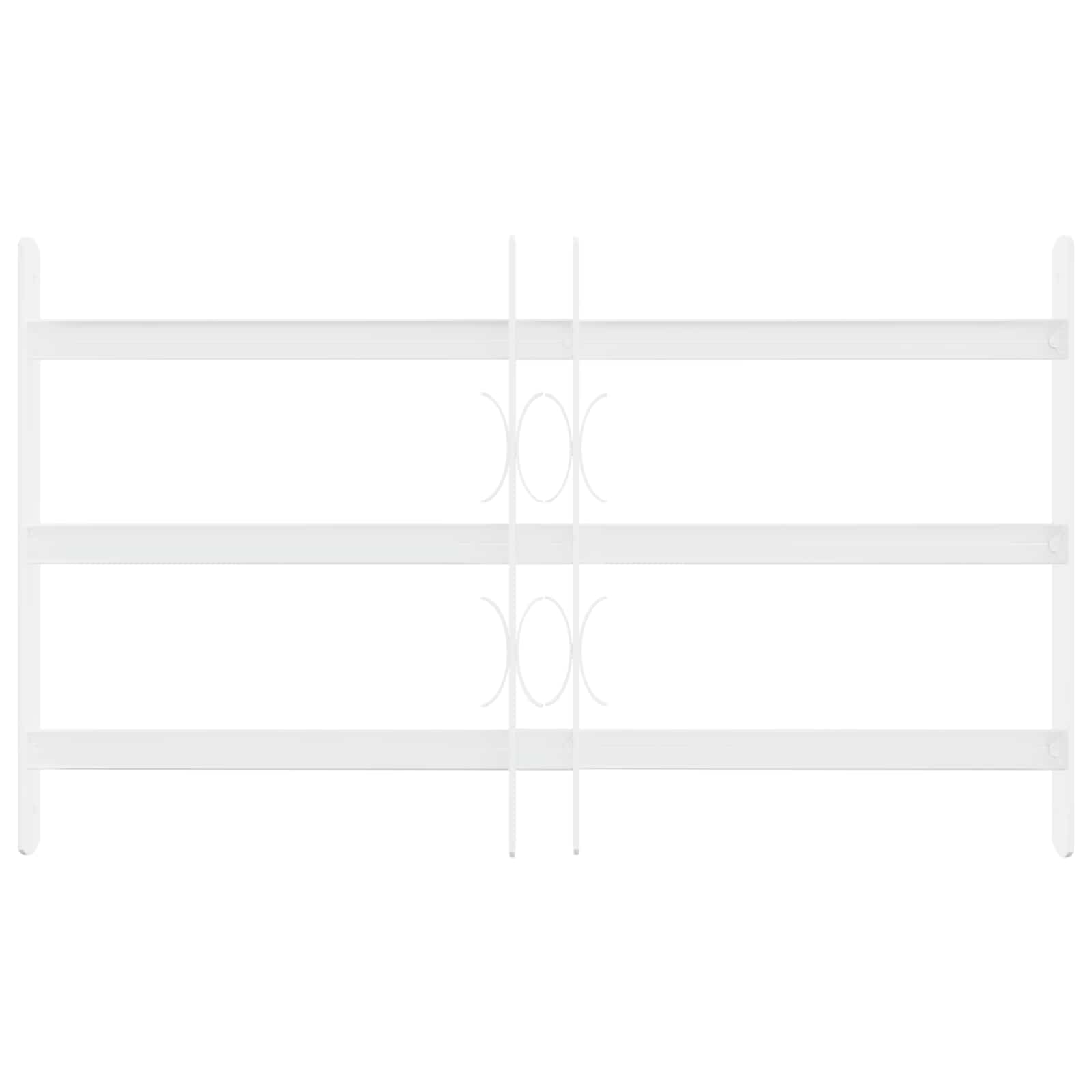Ikkunoiden Turvaverkko 3 Ristikkopalkilla 3 Pcs 43-74 Cm