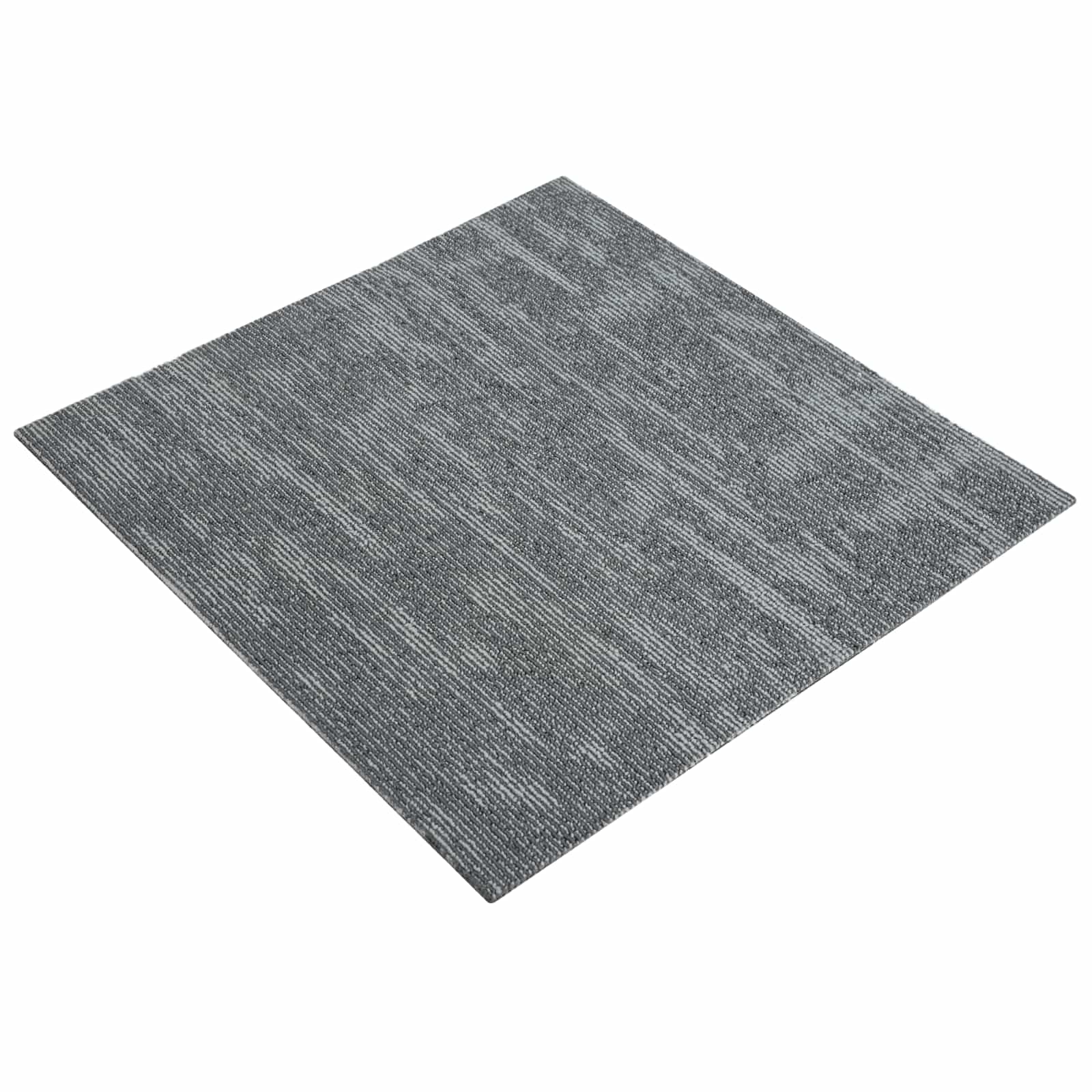 Matto Laatta Betoninharmaa 50 X 50 Cm 20 Pcs Pp Ja Bitumi