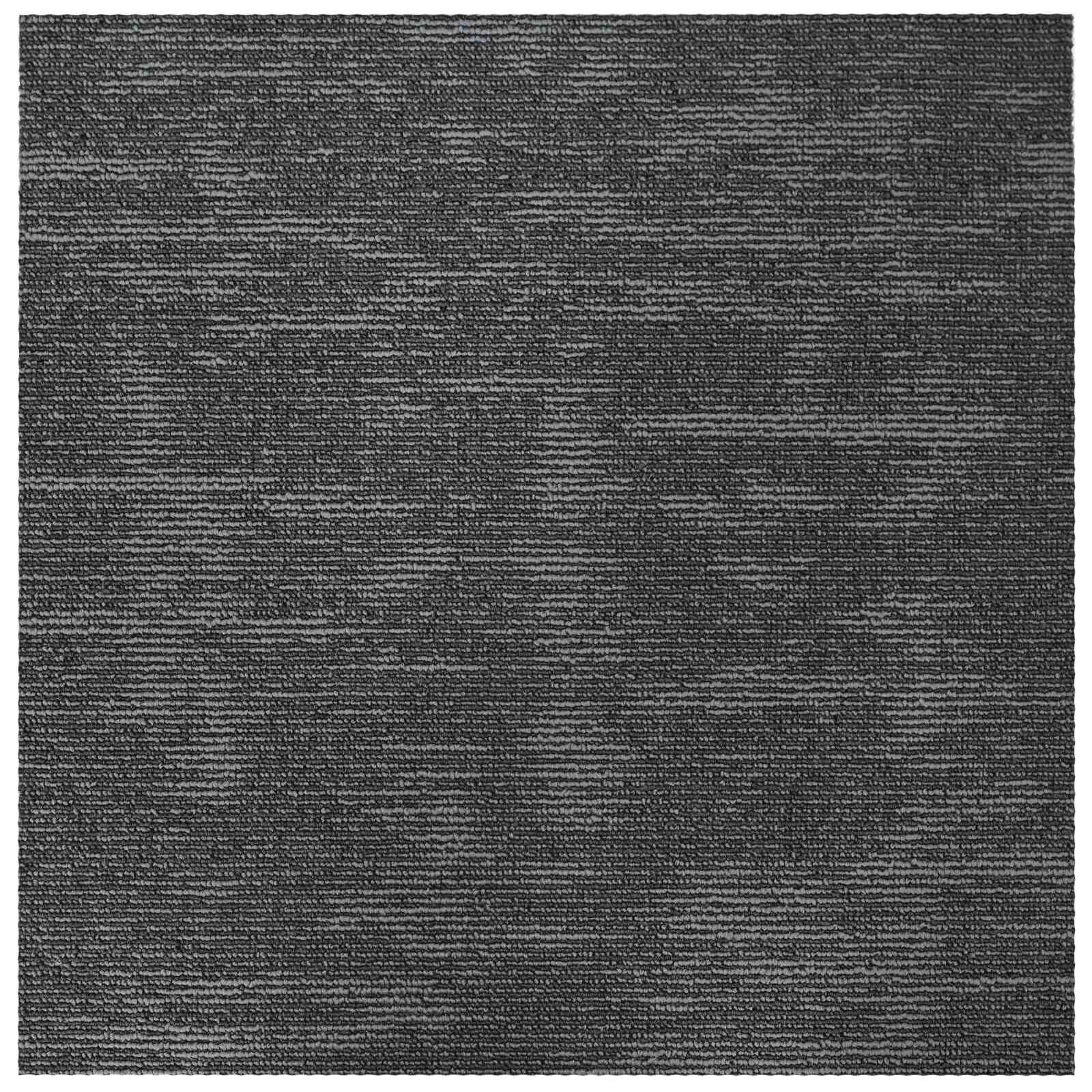 Matto Laatta Hiiliruskea 50 X 50 Cm 4 Pcs Pp Ja Bitumi