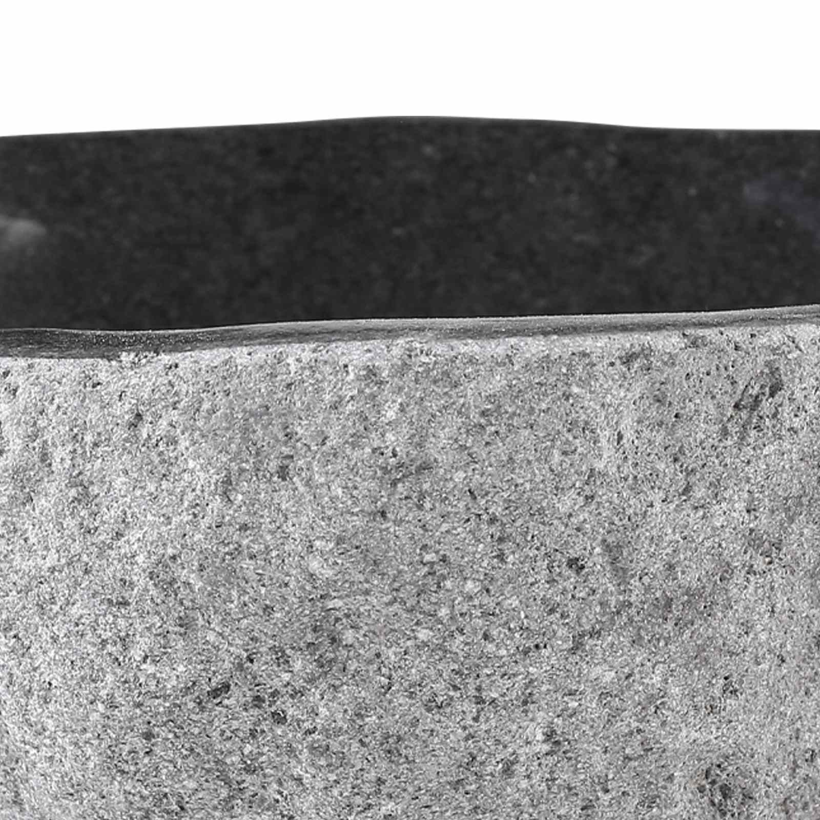 Pesuallas Ovaali Harmaa (32-37) X (27-30) X 12 Cm Joenkivestä