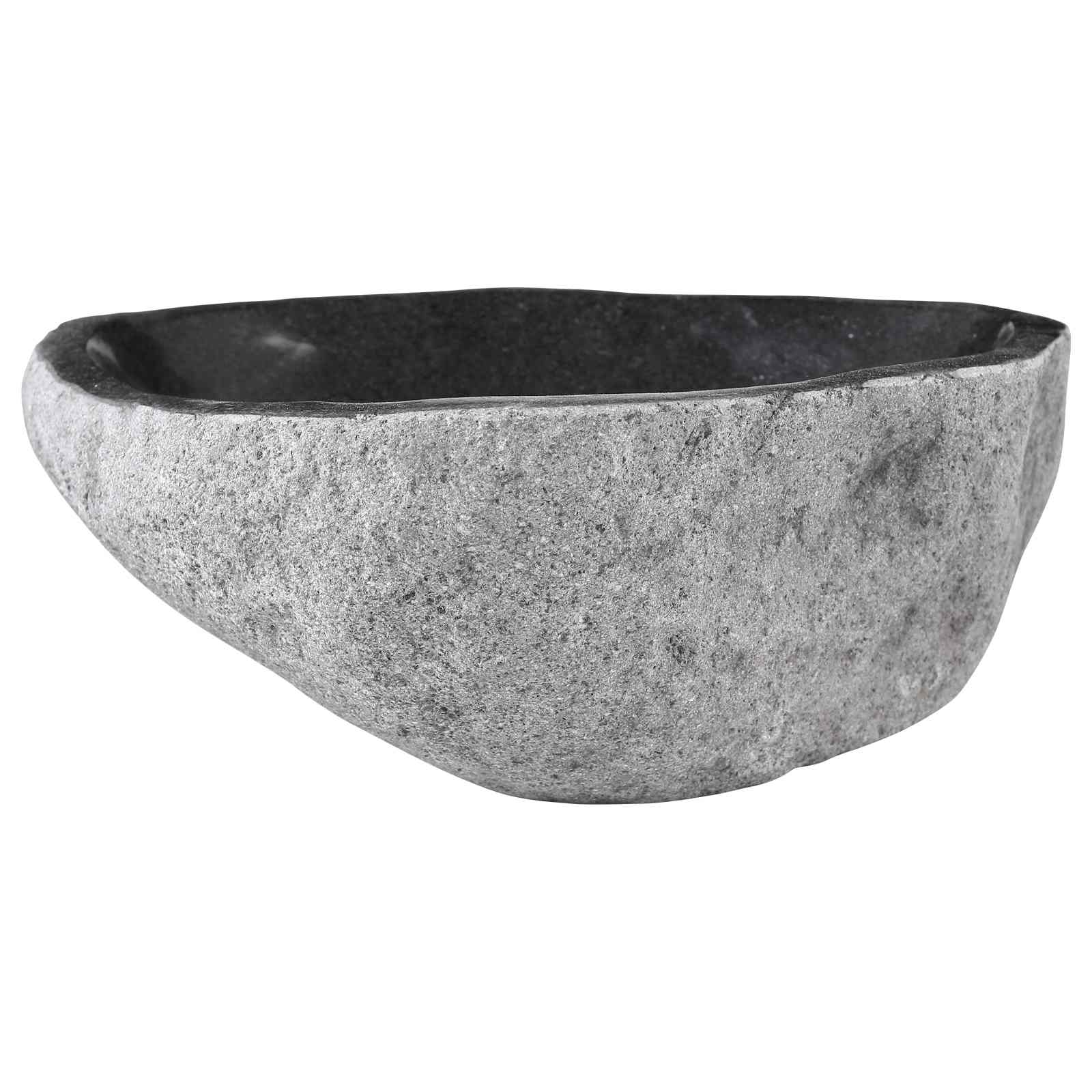 Pesuallas Ovaali Harmaa (32-37) X (27-30) X 12 Cm Joenkivestä