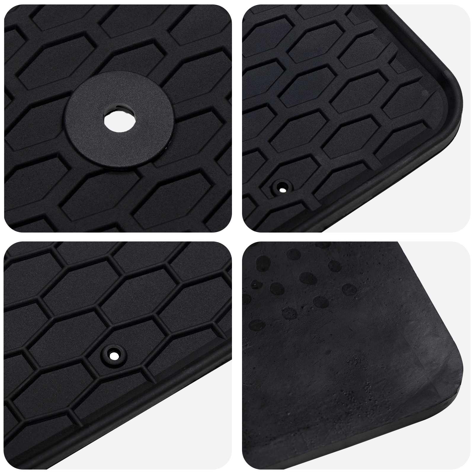 Auton Matto 4 Pcs Musta Sopii Škoda Kodiaq Tdi 2024- Kumi