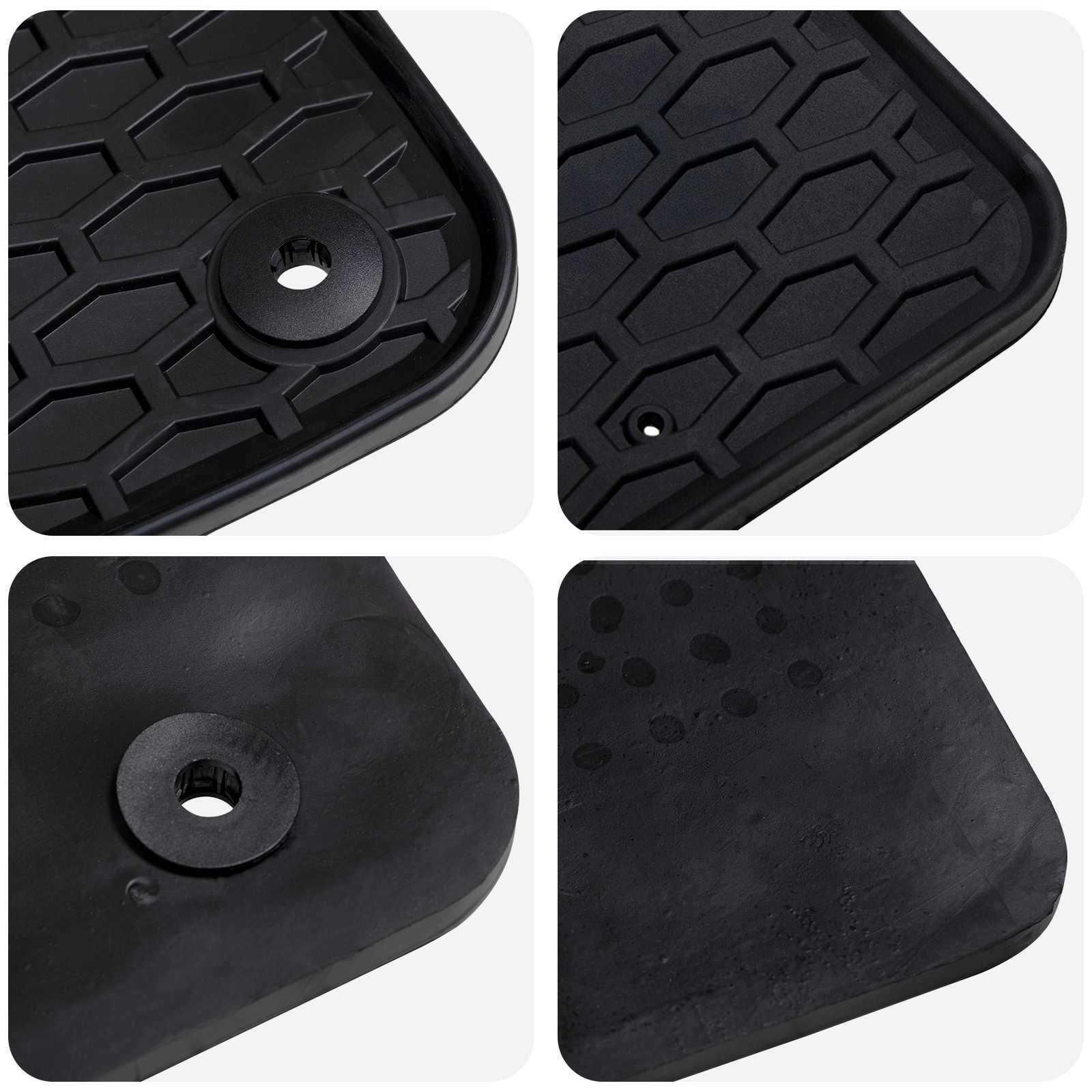 Auton Matto 3 Pcs Musta Sopii Vw T5 2010-2015 Kumi