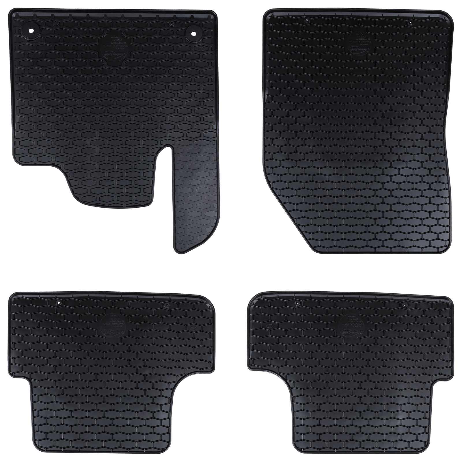 Auton Matto 4 Pcs Musta Sopii Citroen C5 Aircross 2017- Kumi