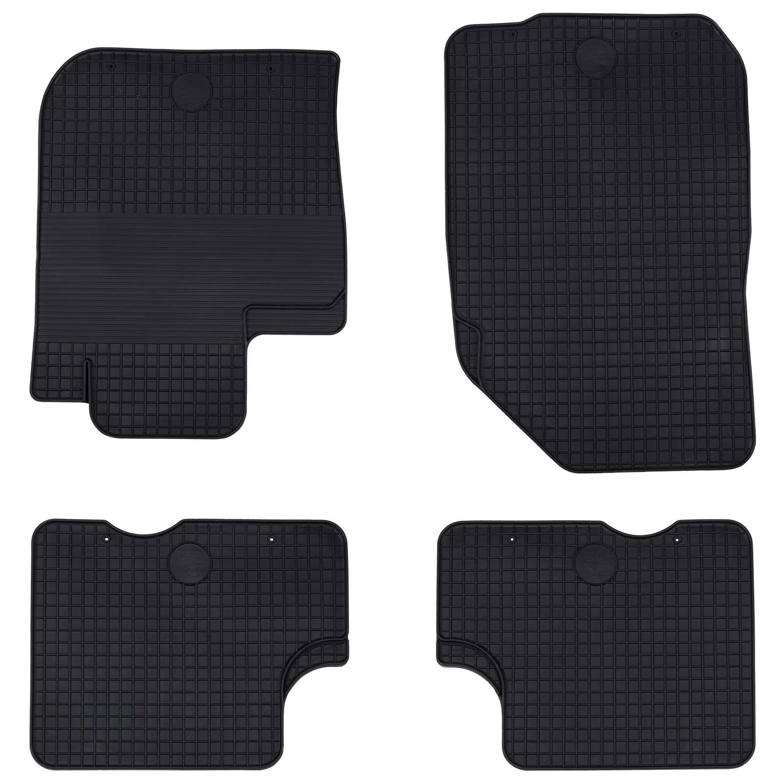 Auton Matto 4 Pcs Musta Sopii Dacia Duster 2010-2017 Kumi