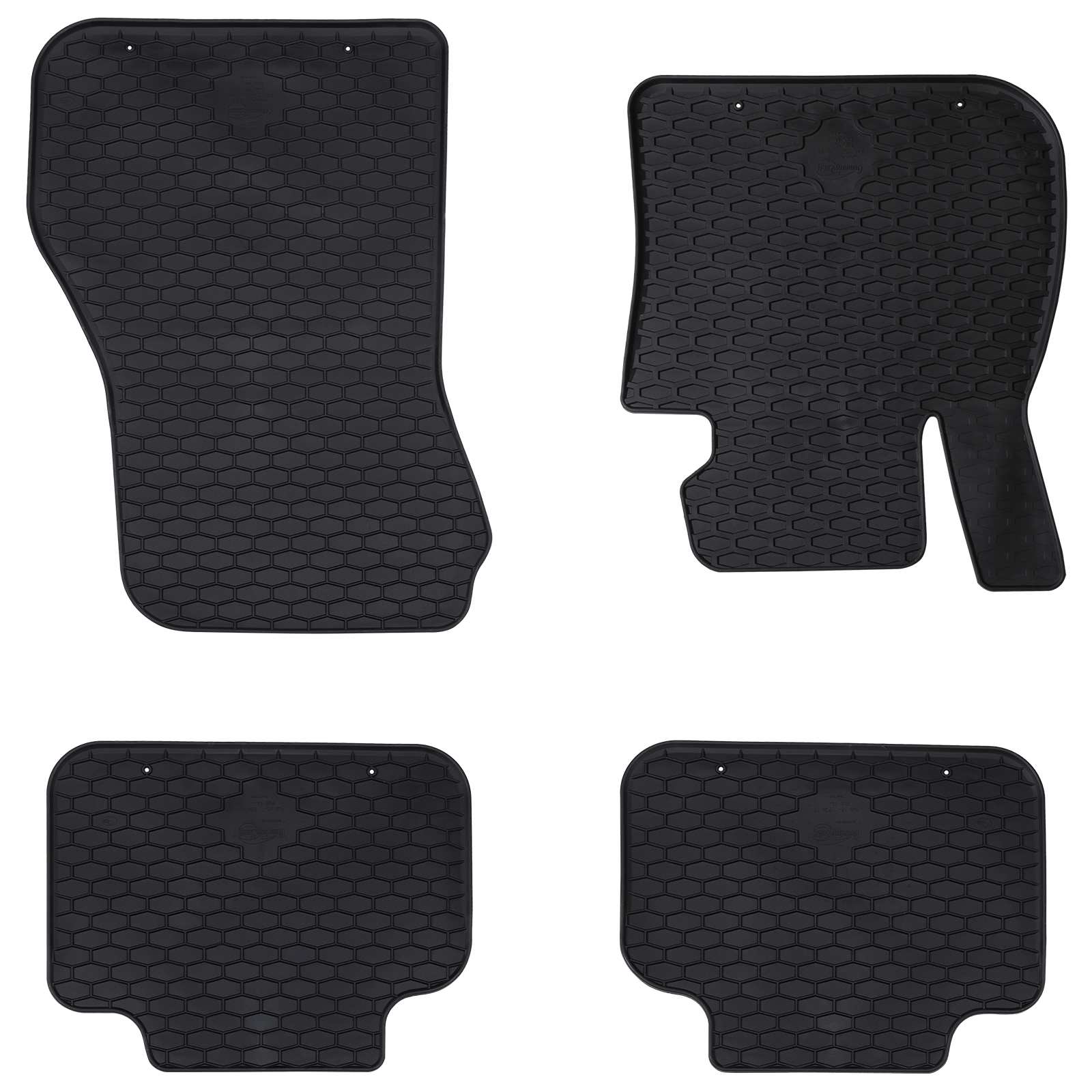 Auton Matto 4 Pcs Musta Sopii Bmw 1Er 2017- Kumi