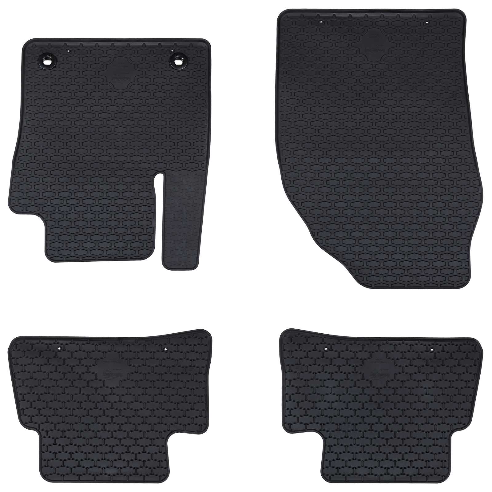 Auton Matto 4 Pcs Musta Sopii Toyota C-Hr Hybrid 2023- Kumi