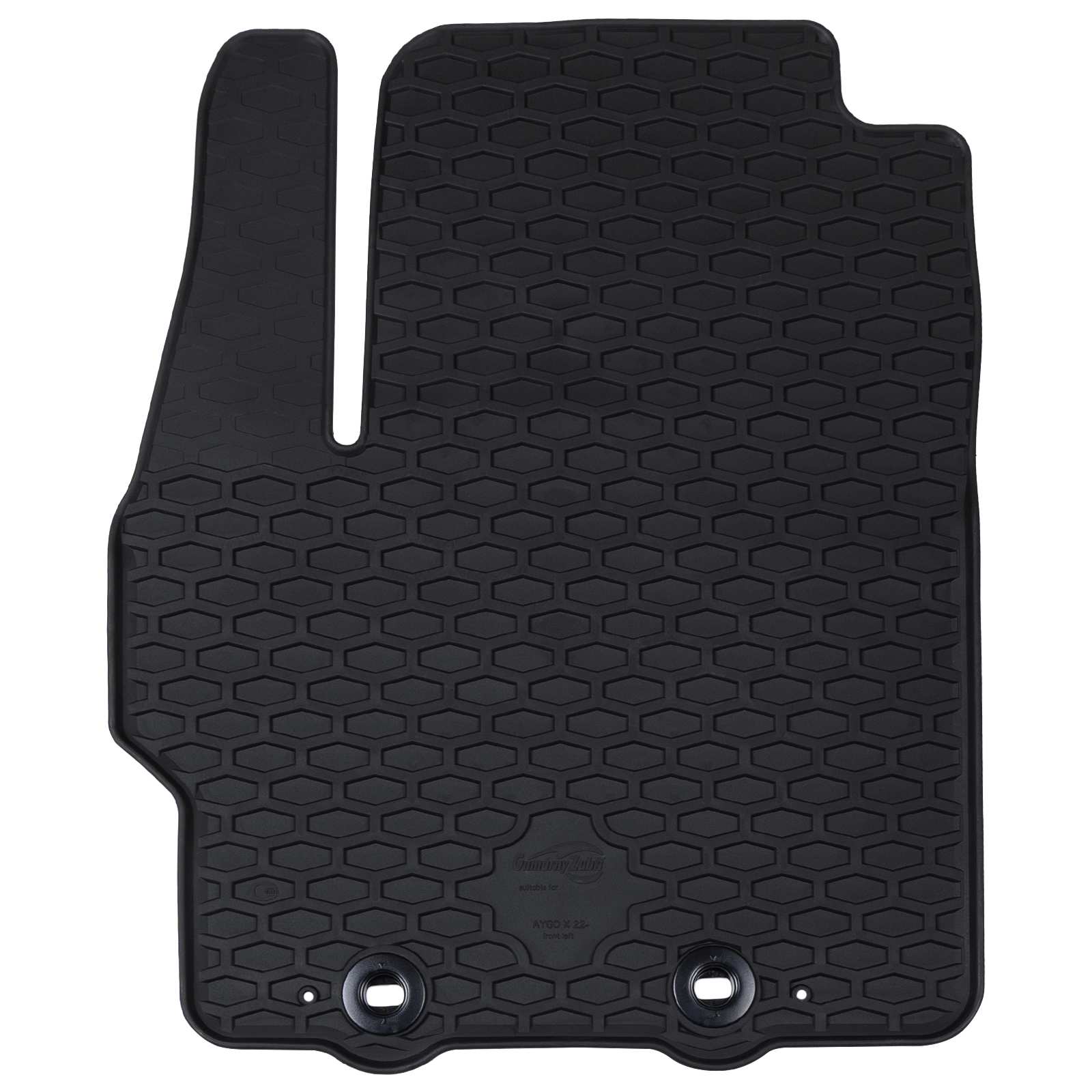 Auton Matto 4 Pcs Musta Sopii Toyota Aygo X 2022- Kumi