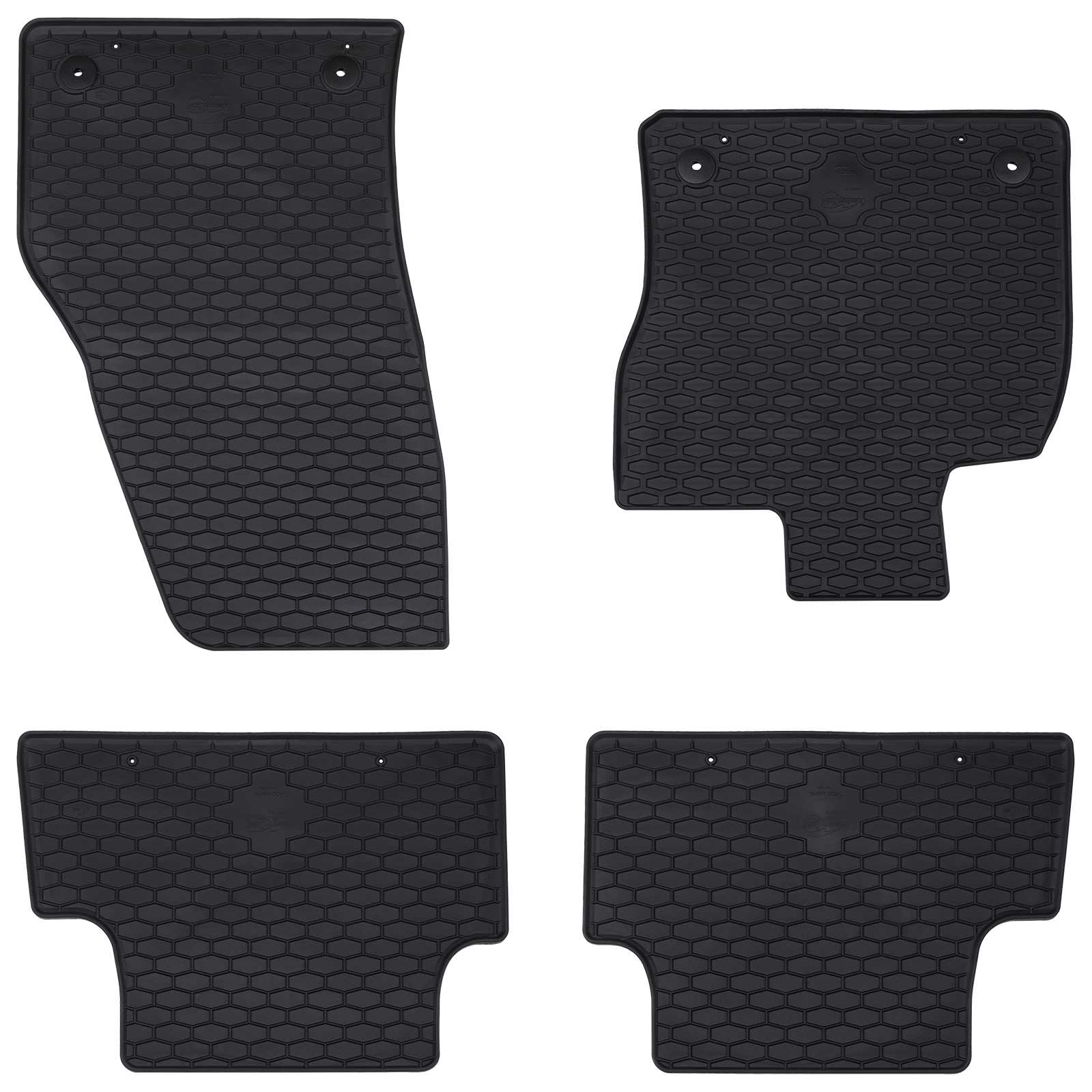 Auton Matto 4 Pcs Musta Sopii T-Roc Cabrio 2019- Kumi