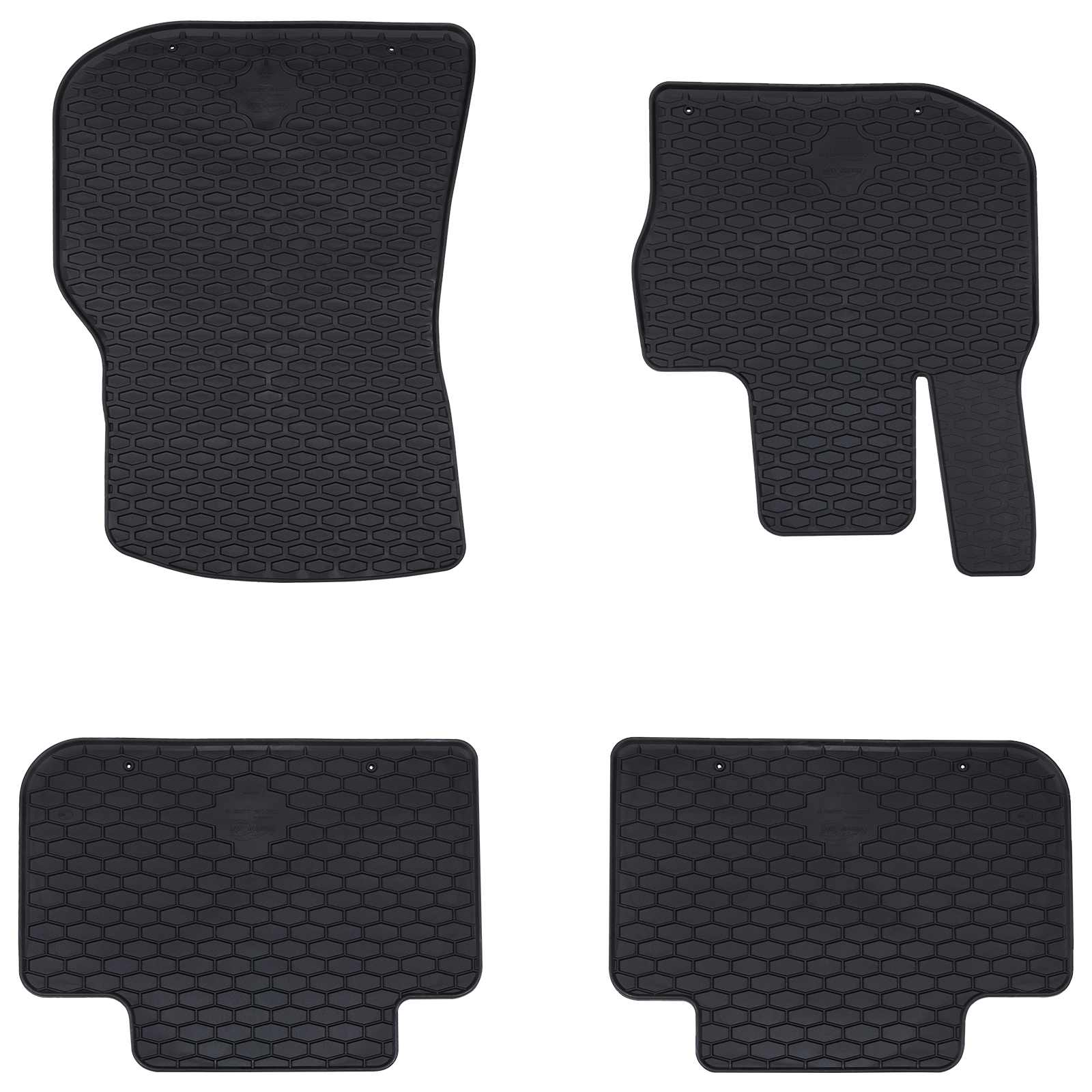 Auton Matto 4 Pcs Musta Sopii Bmw X3, X4 2018-4D Aft Kumi