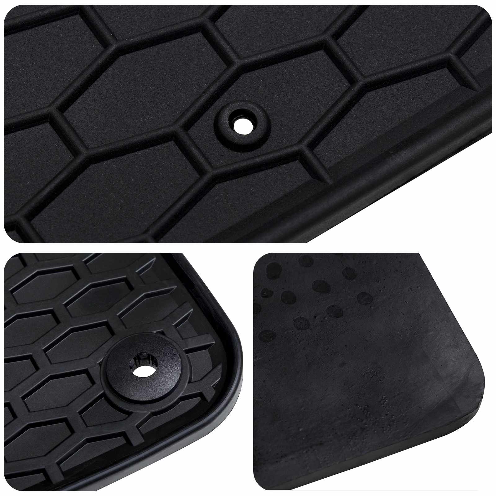 Auton Matto 4 Pcs Musta Sopii Sandero 2020- Kumi
