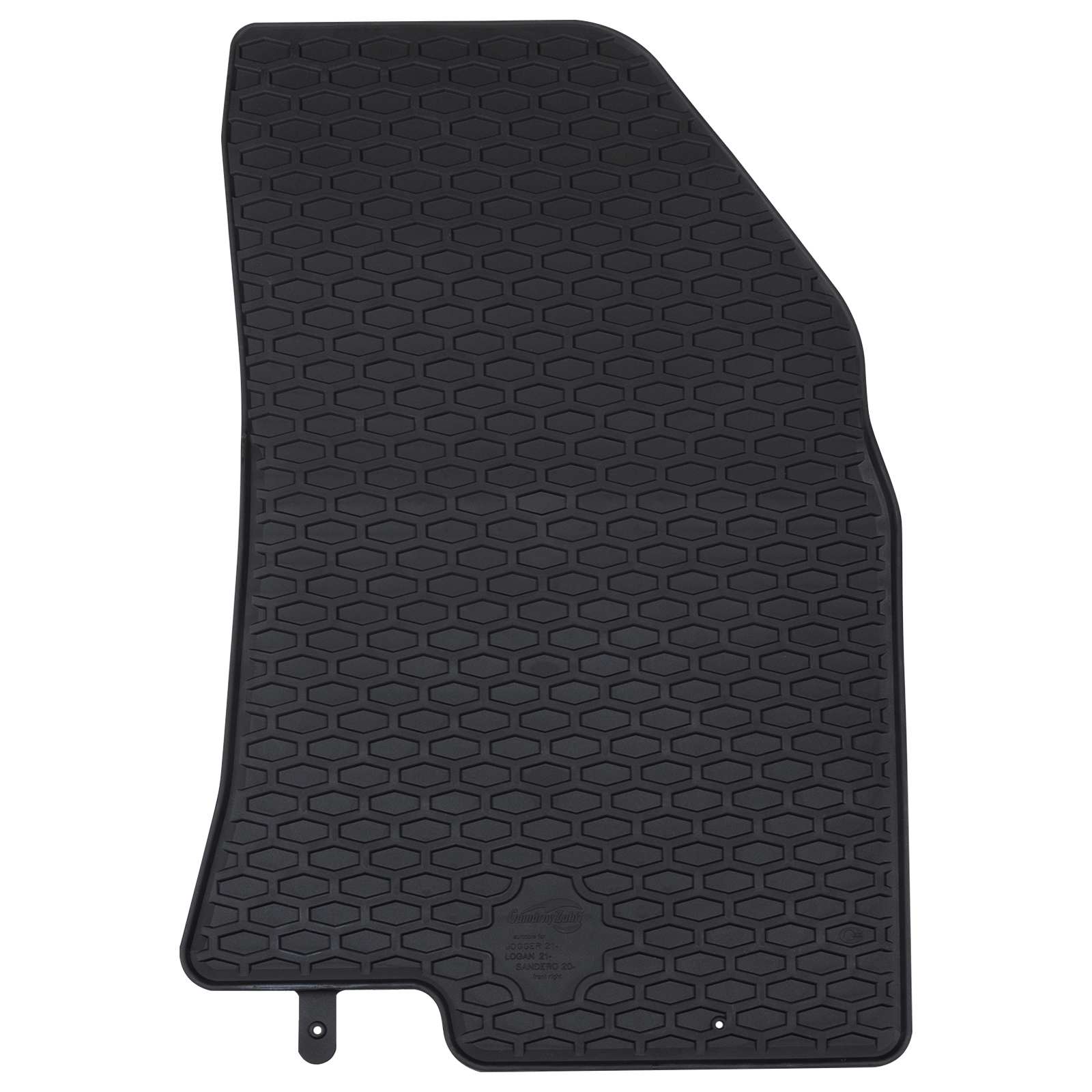 Auton Matto 4 Pcs Musta Sopii Sandero 2020- Kumi
