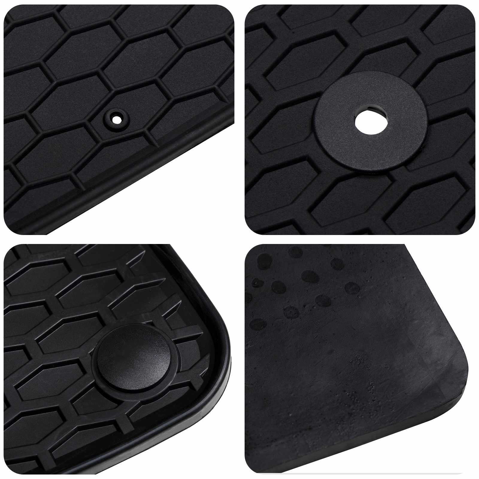 Auton Matto 4 Pcs Musta Sopii Ford Focus 2018- 4D Aft. Kumi