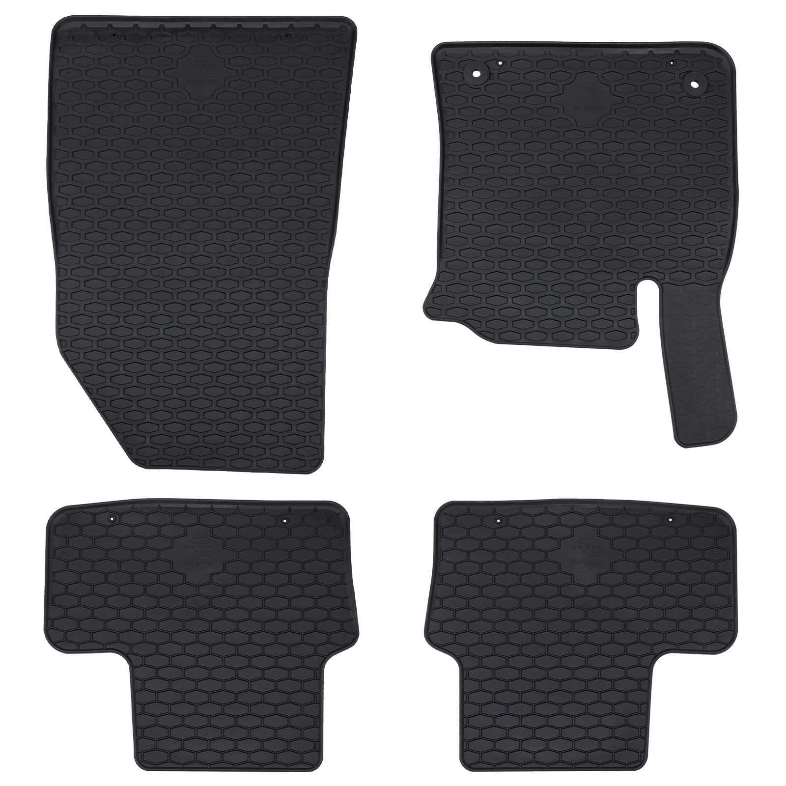 Auton Matto 4 Pcs Musta Sopii Captur 2020- Kumi