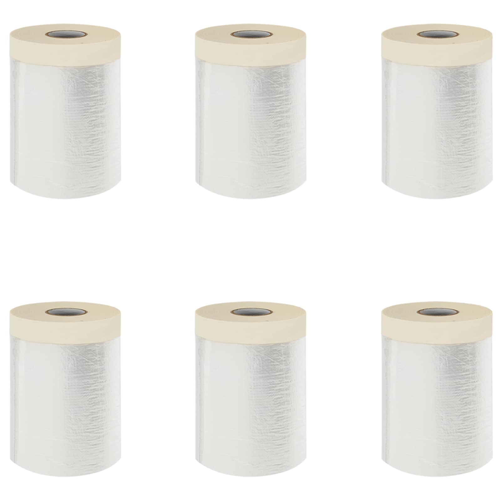 Pölylakana Liimalla 6 Pcs Läpinäkyvä 30 X 3300 Cm Hdpe