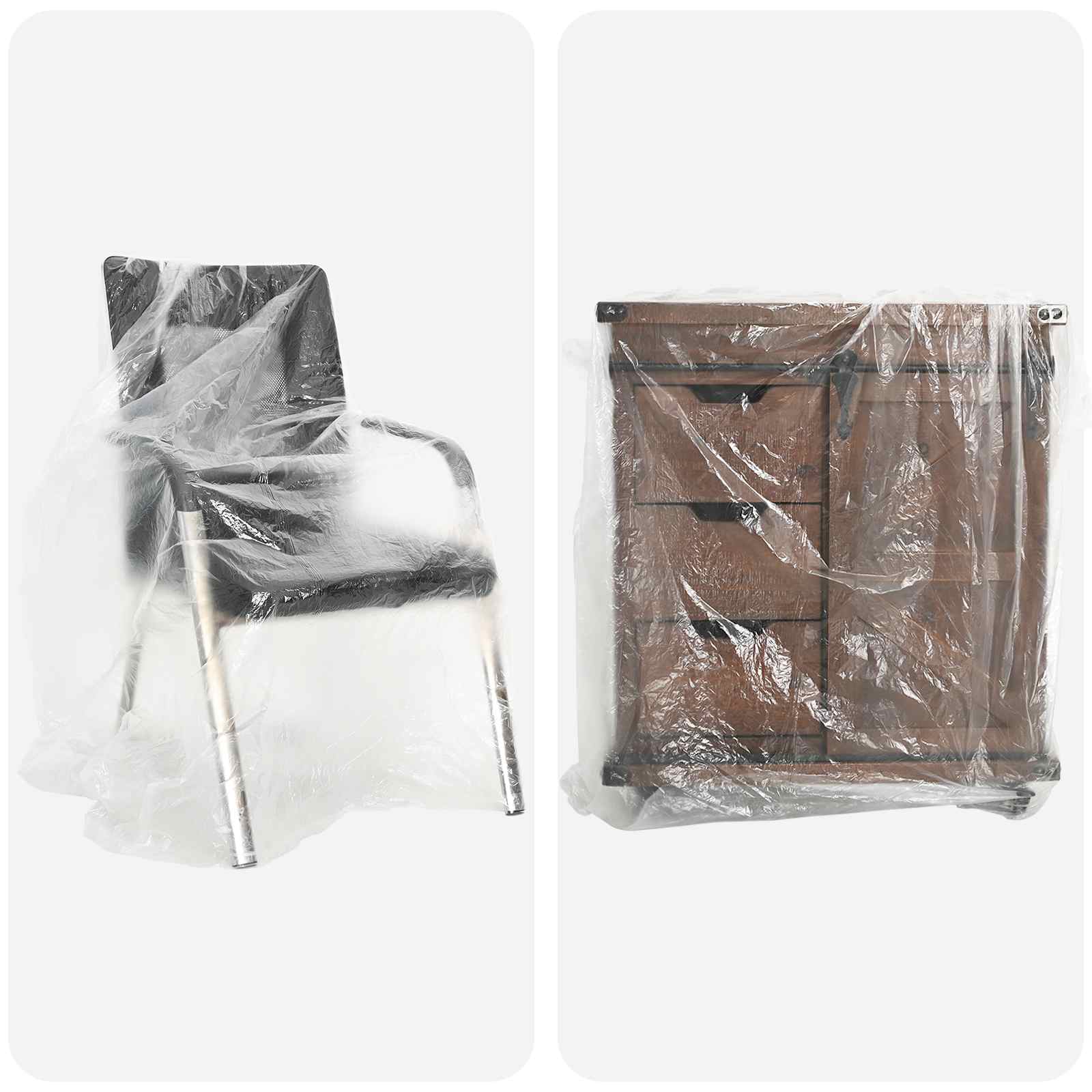 Pölyarkki 6 Pcs Läpinäkyvä 400 X 500 Cm Hdpe
