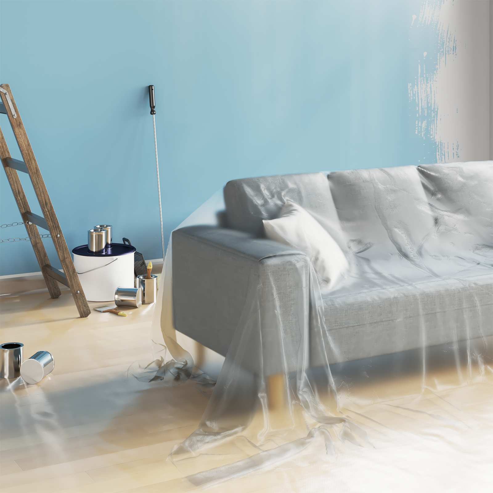 Pölyarkki 12 Pcs Läpinäkyvä 400 X 500 Cm Hdpe