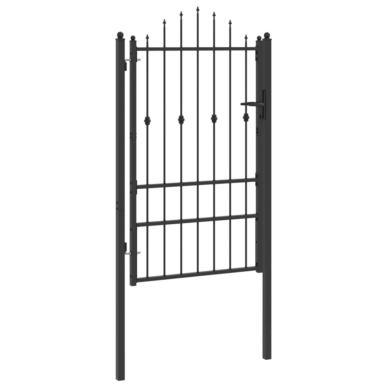 Aitausportti Horst 100 X 150 Cm Metalli Musta Lukittava