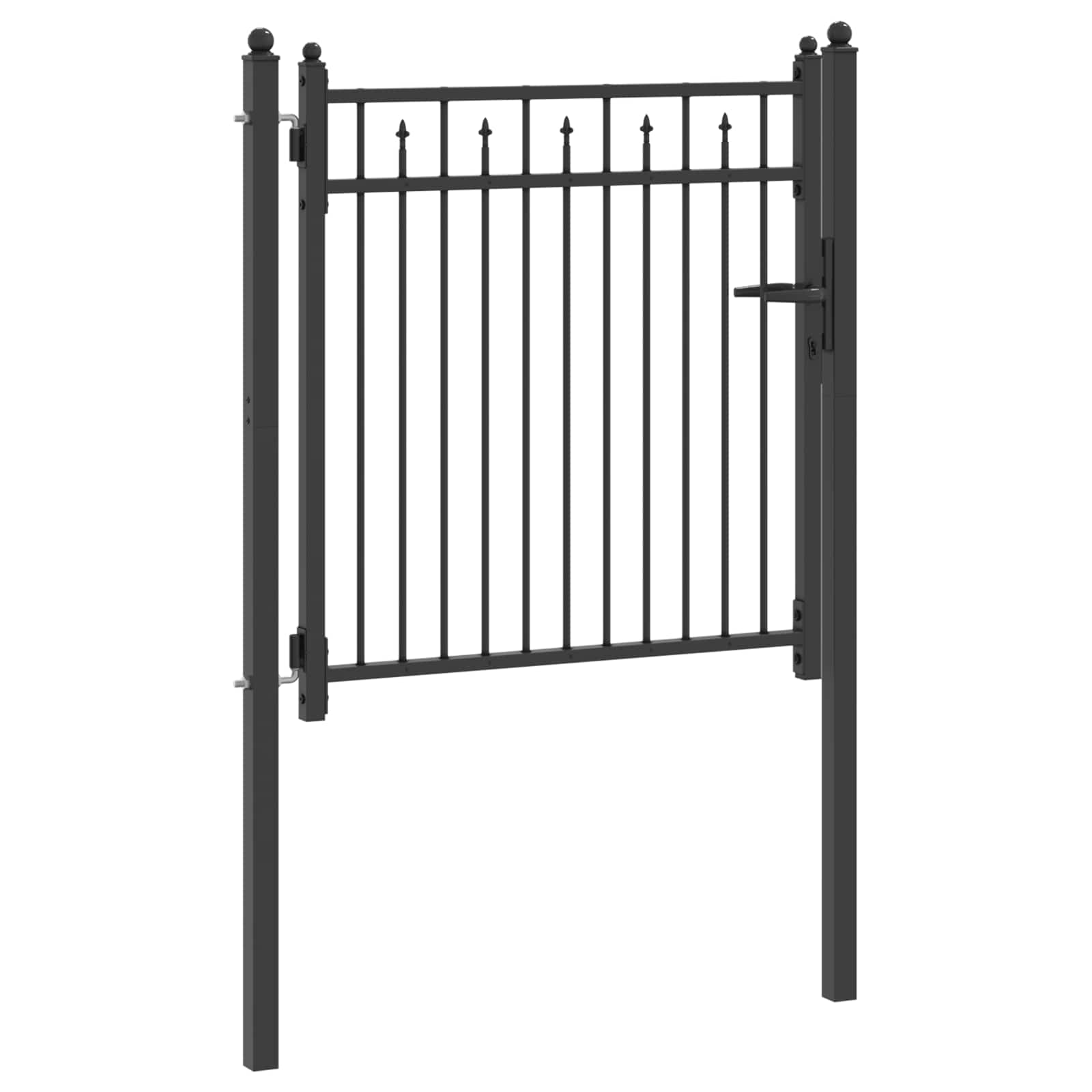 Aitausportti Horst 100 X 100 Cm Metalli Musta Lukittava
