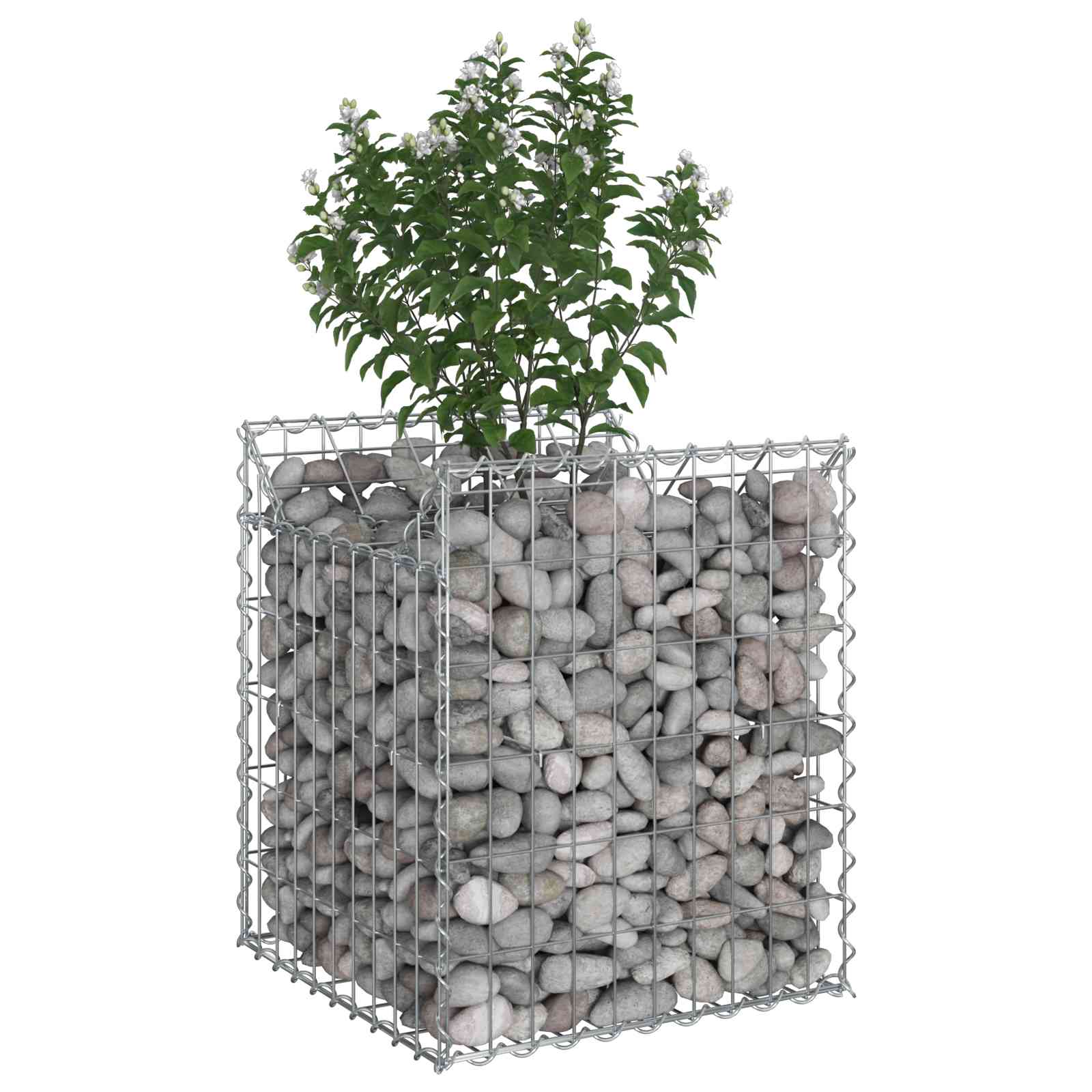 Gabion Kohotettu Peti Hopea