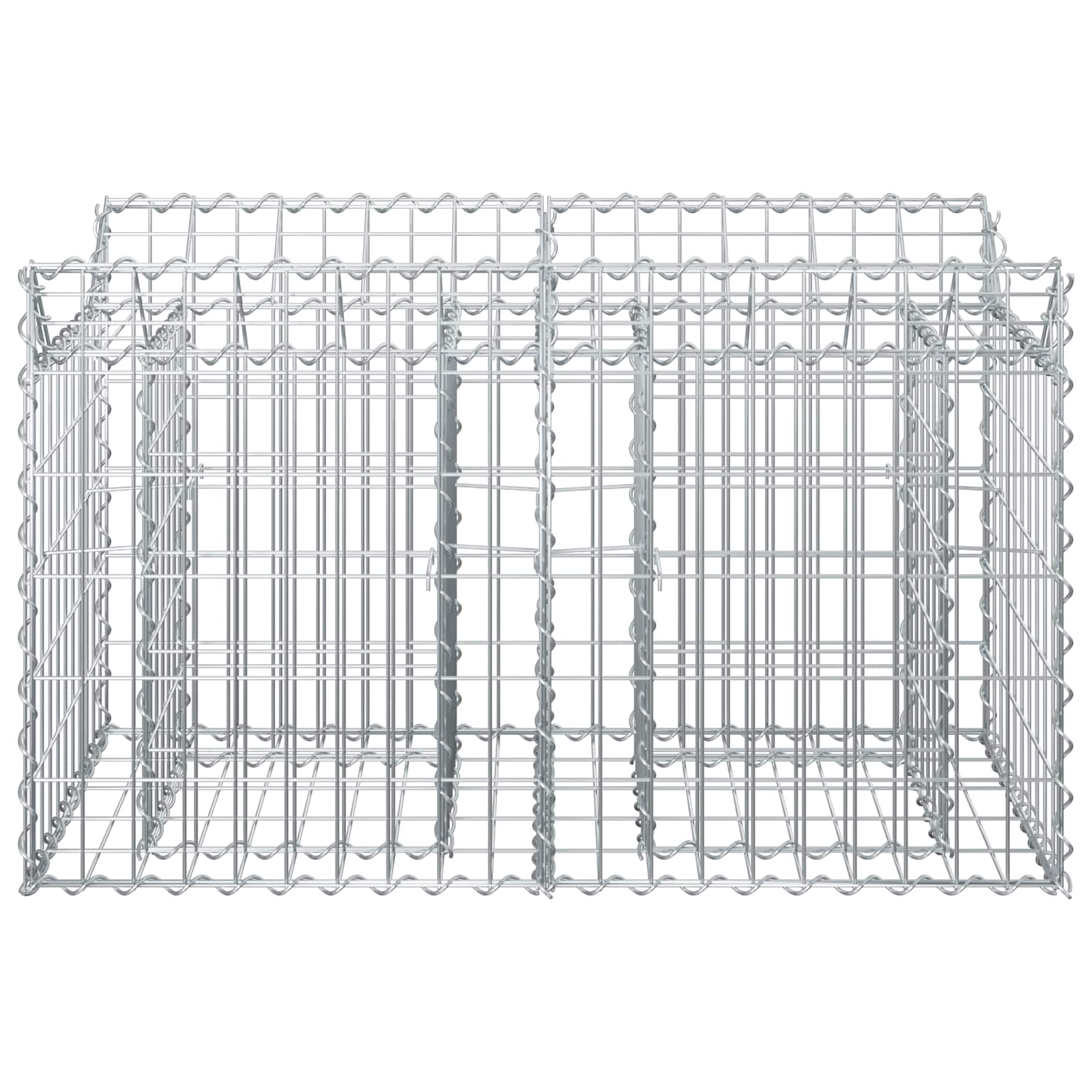 Gabion Kohotettu Peti Hopea