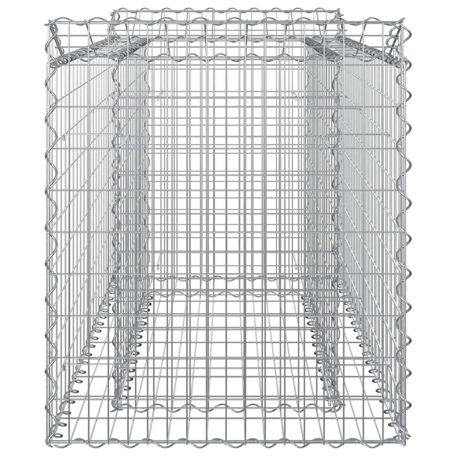 Gabion Kohotettu Peti Hopea